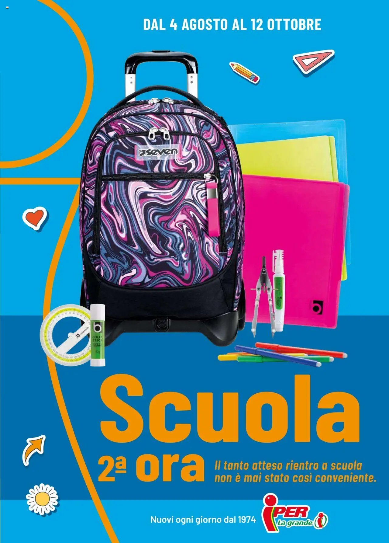 Iper - Volantino SCUOLA 2ª ORA (2025-08-04 - 2025-10-12)