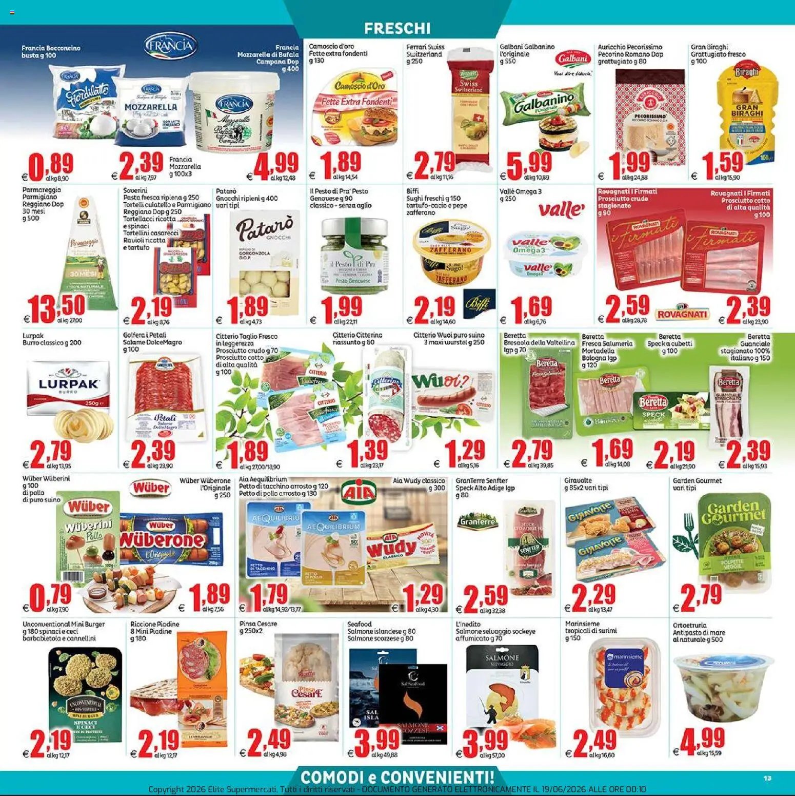 Elite Supermercati volantino