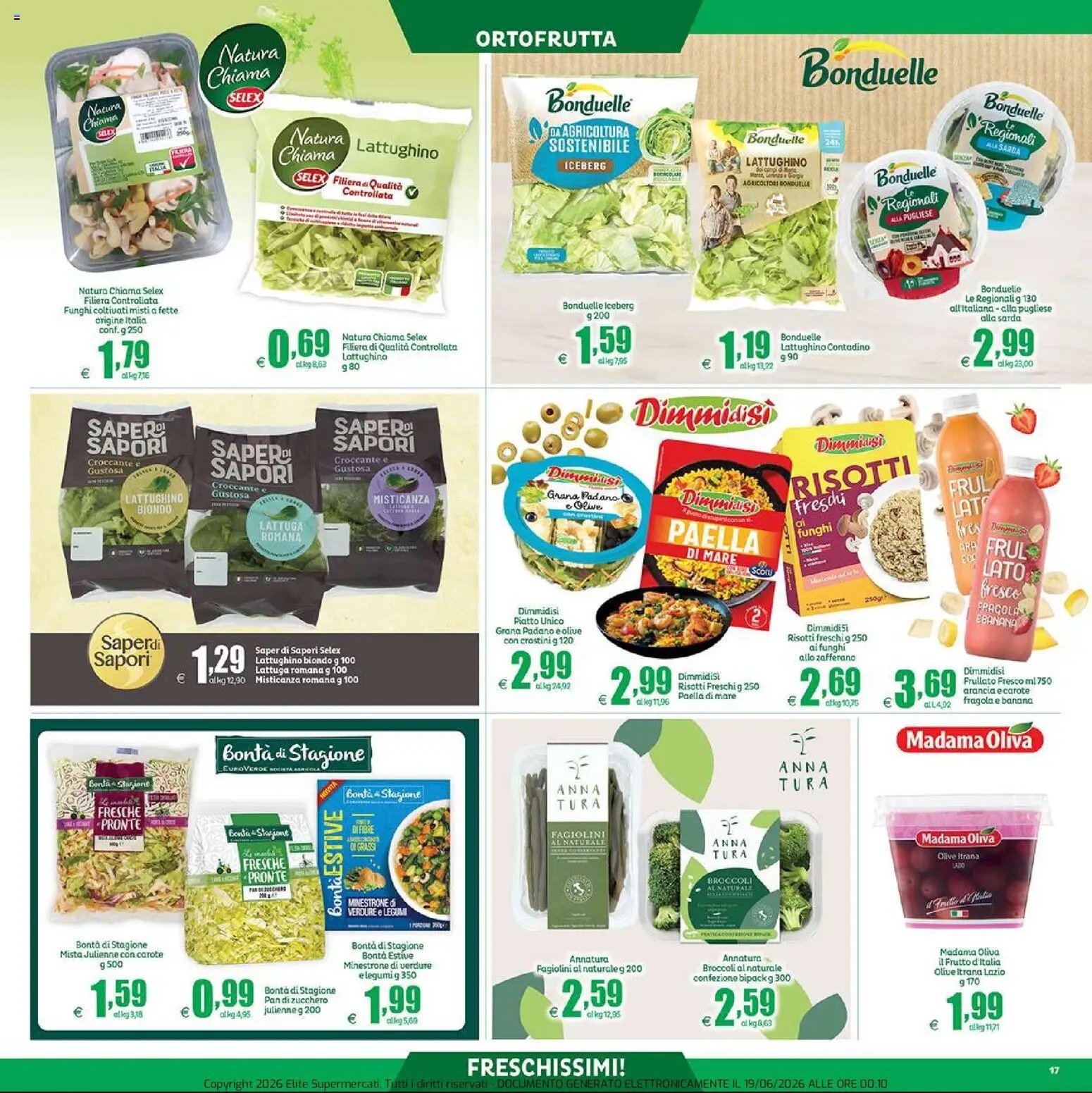 Elite Supermercati volantino