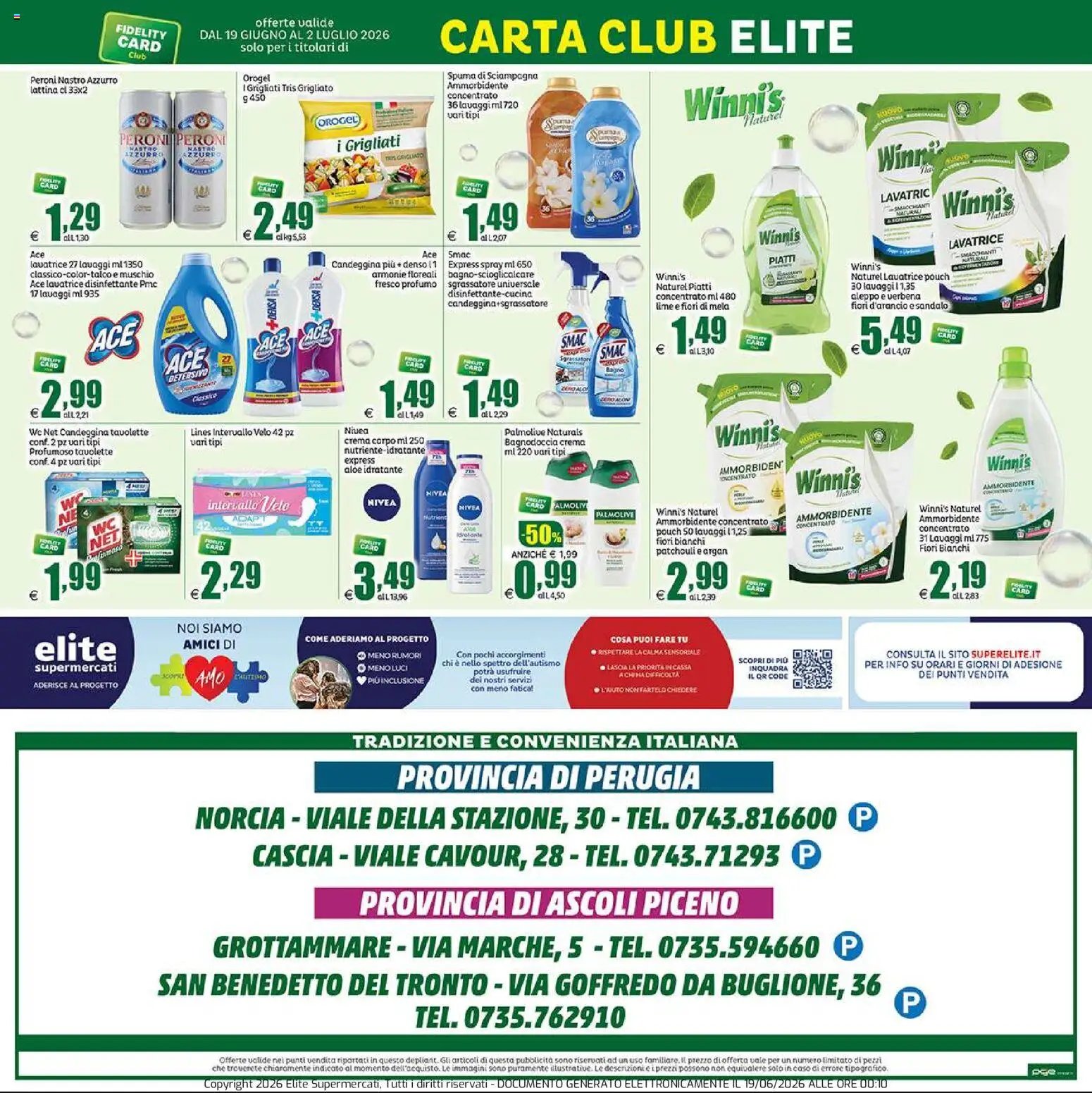 Elite Supermercati volantino