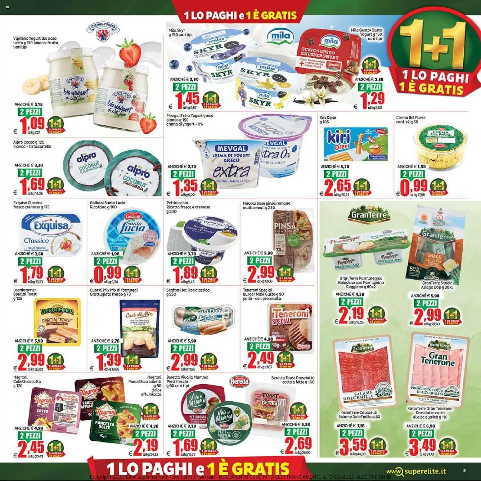 Elite Supermercati volantino