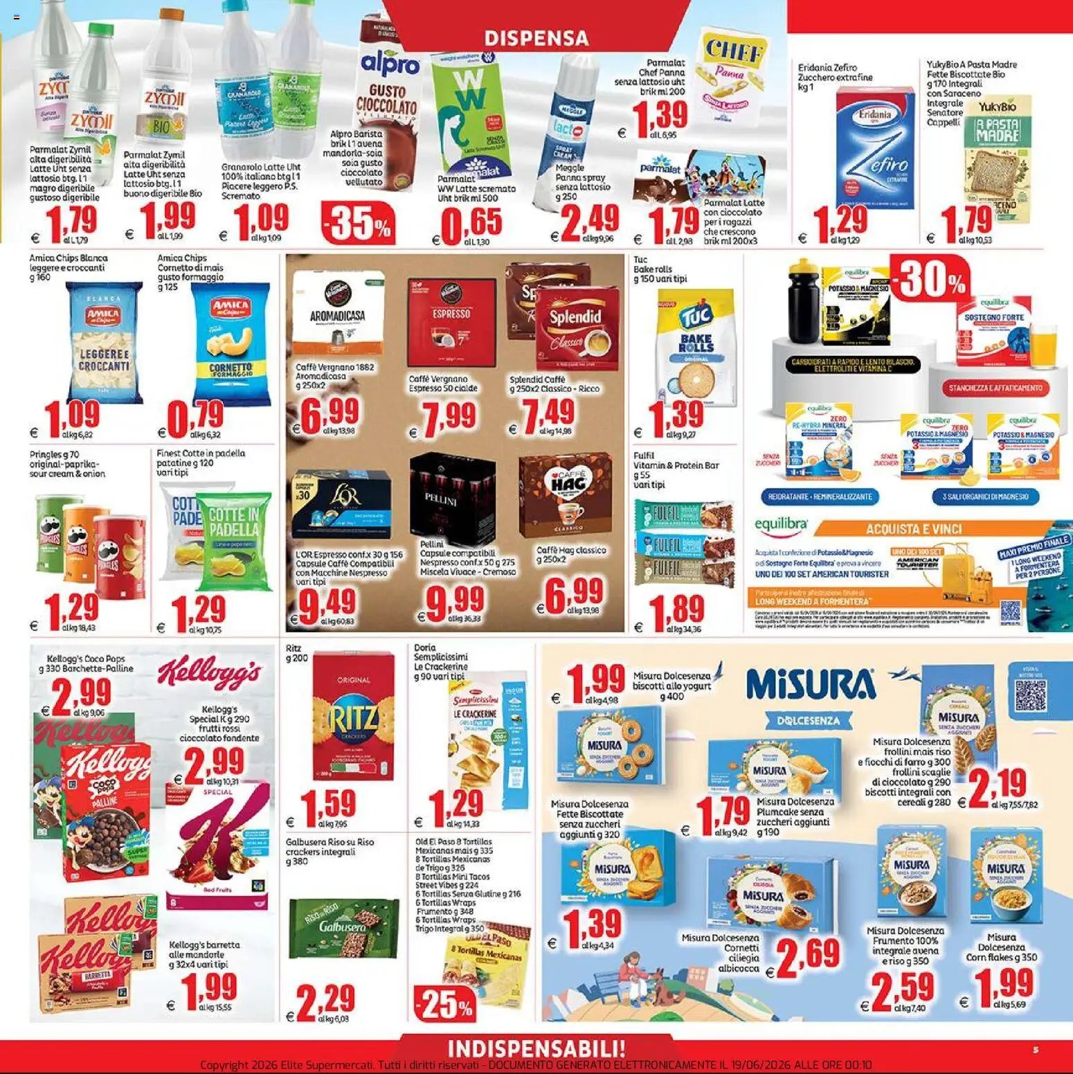 Elite Supermercati volantino