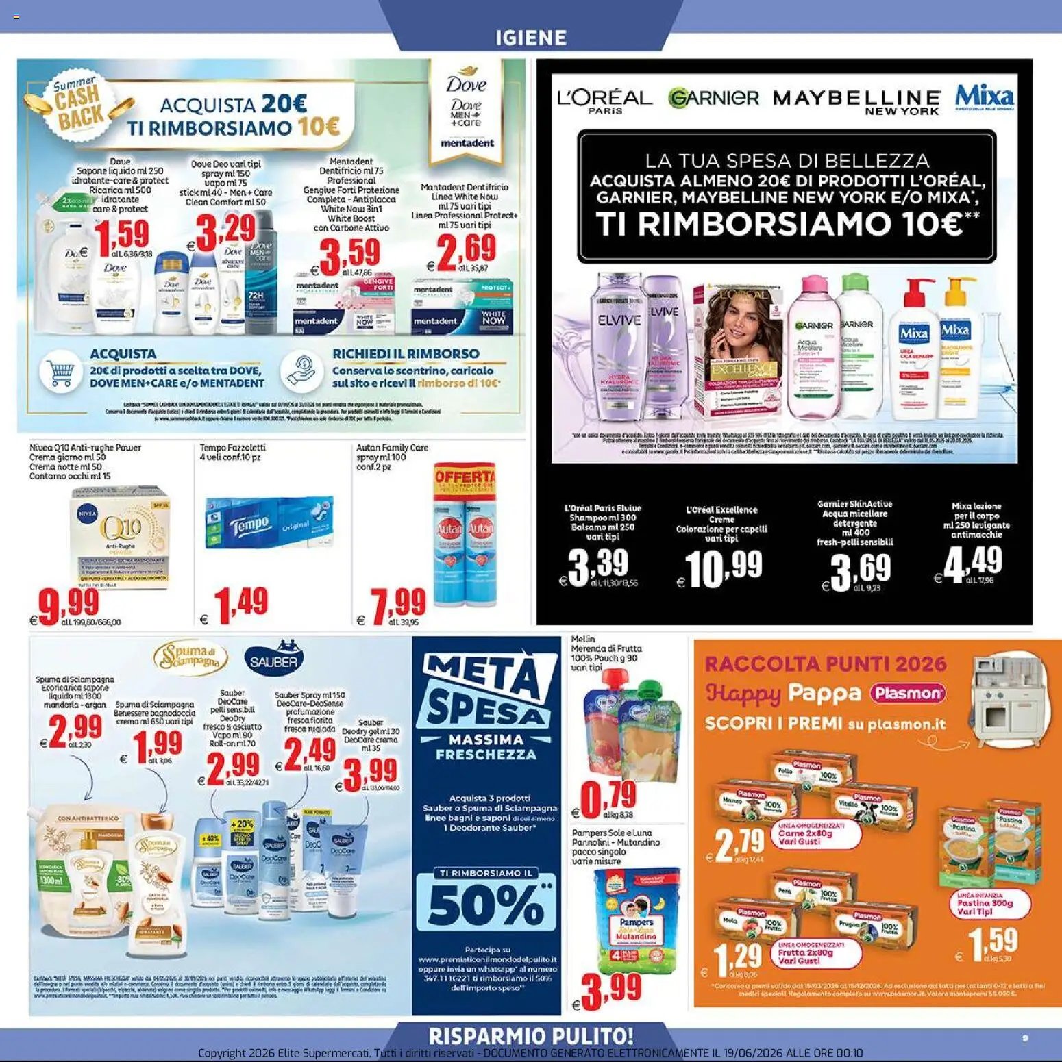 Elite Supermercati volantino