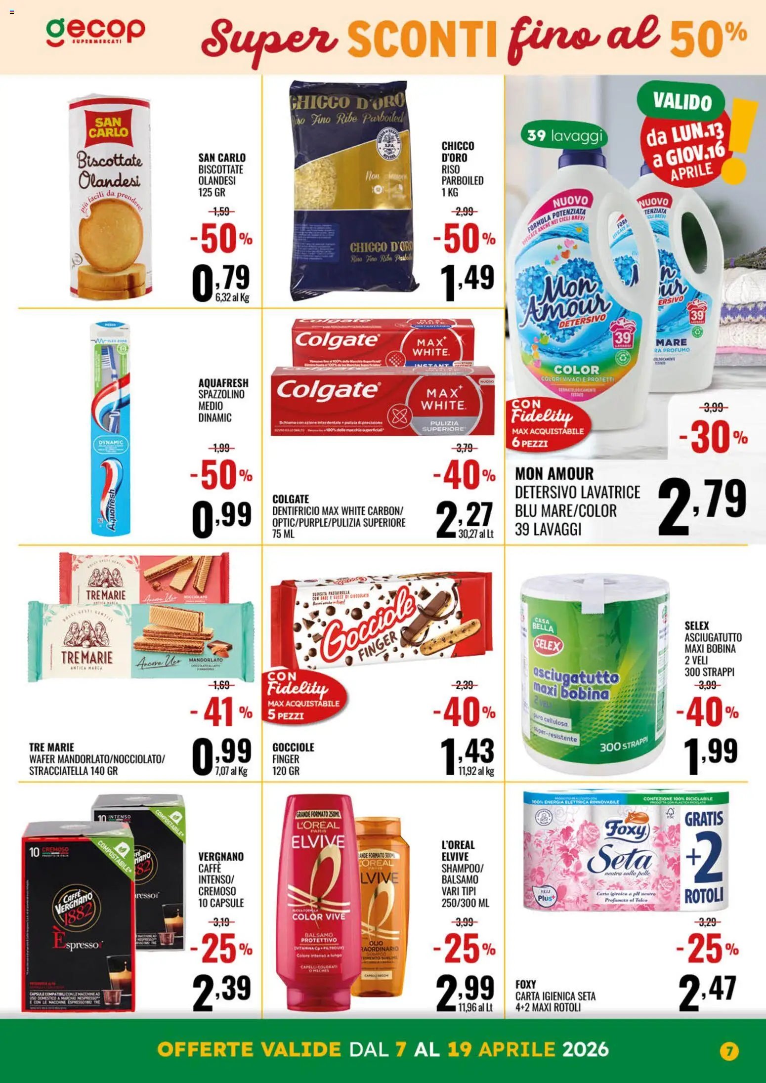 GECOP volantino (2026-04-07 - 2026-04-19)