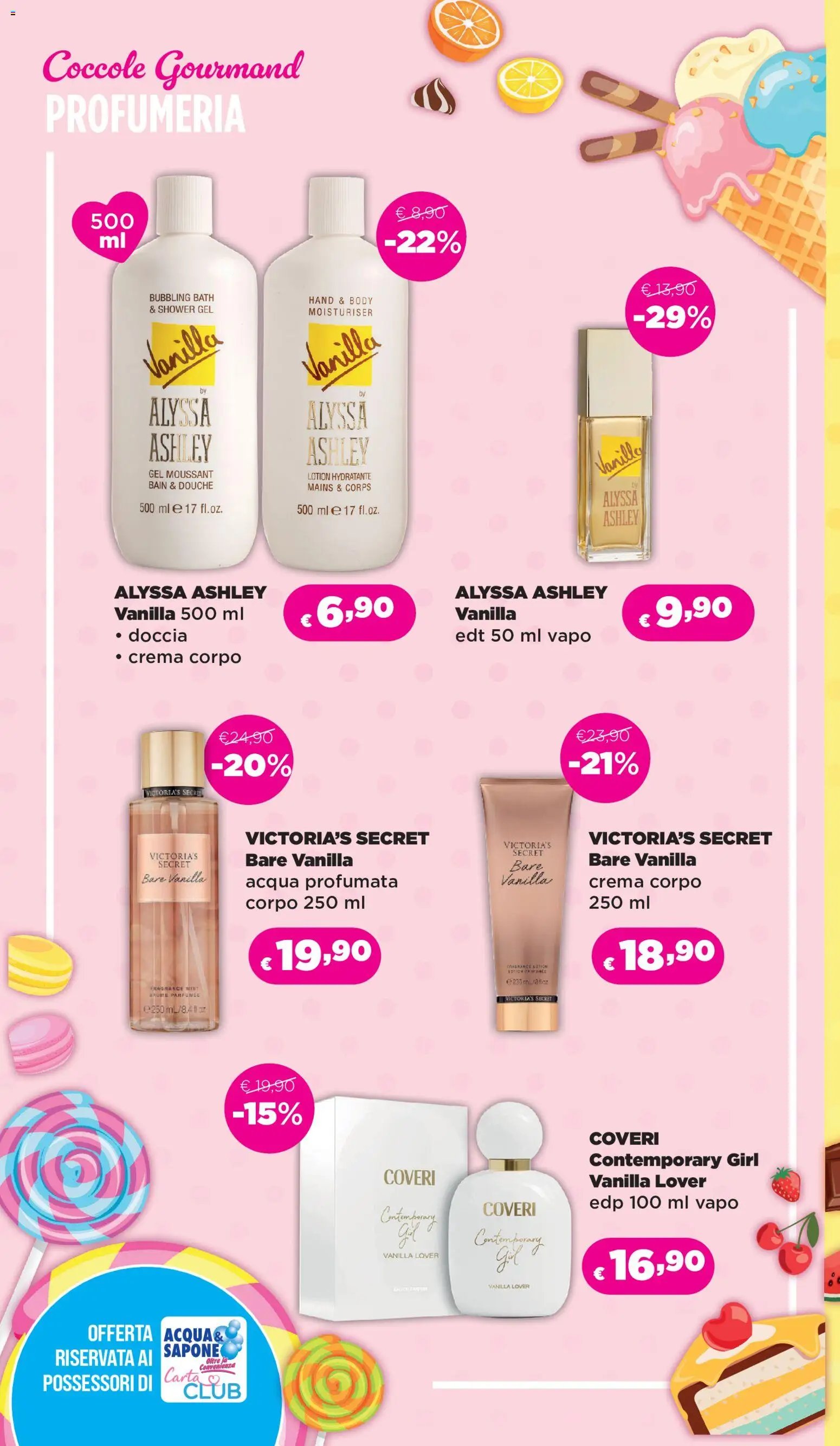Acqua e Sapone volantino Coccole Gourmand