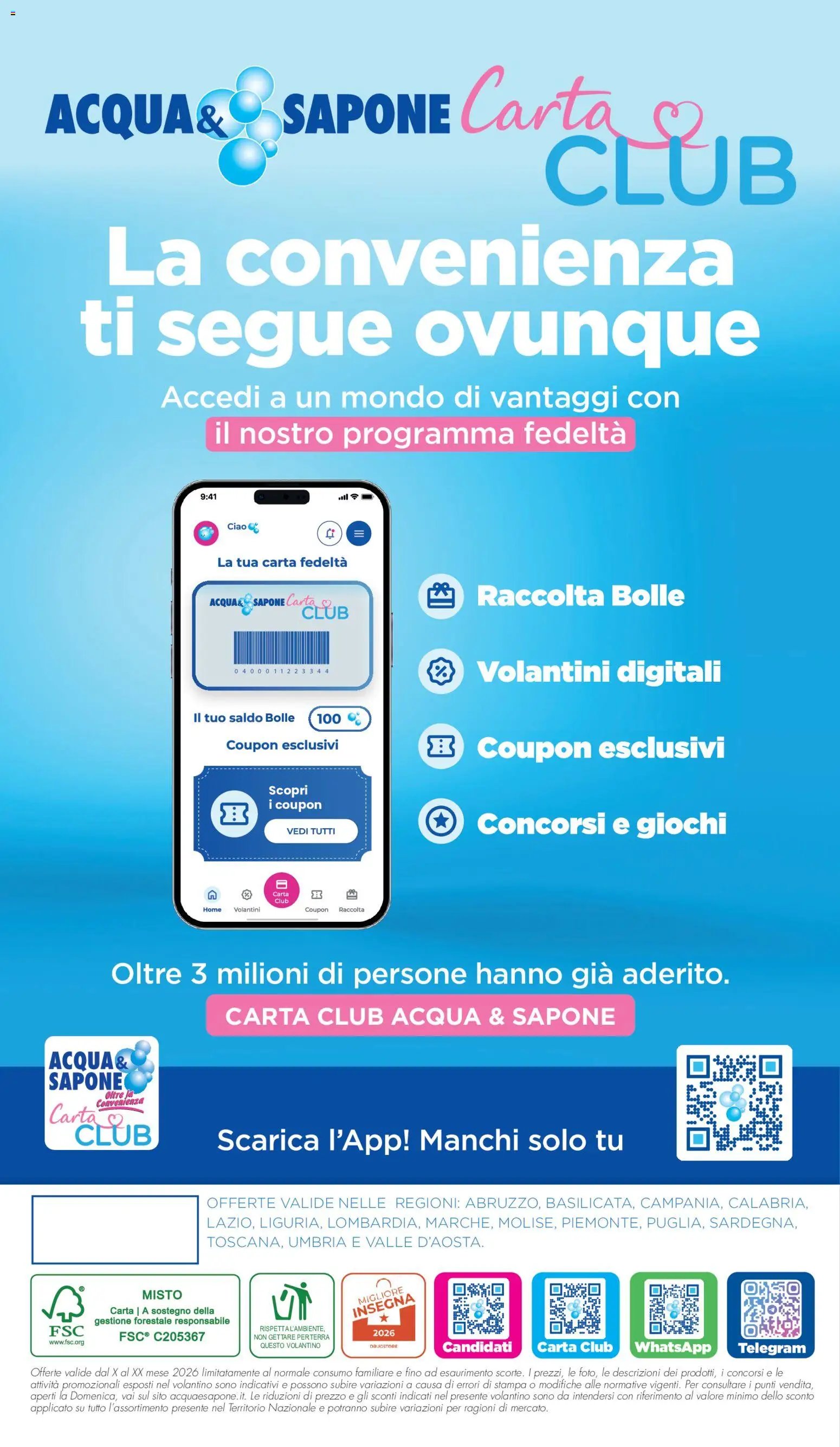 Acqua e Sapone volantino Coccole Gourmand