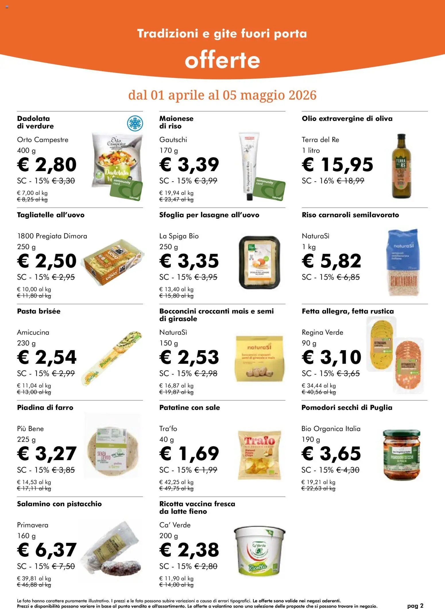 Natura Sì volantino (2026-04-01 - 2026-05-05)