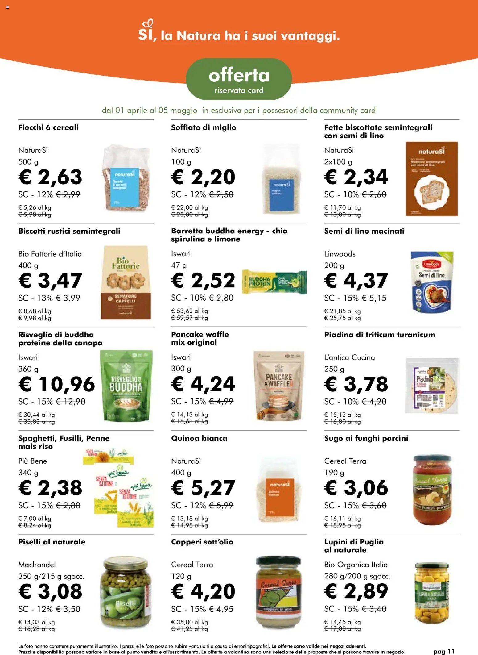 Natura Sì volantino (2026-04-01 - 2026-05-05)