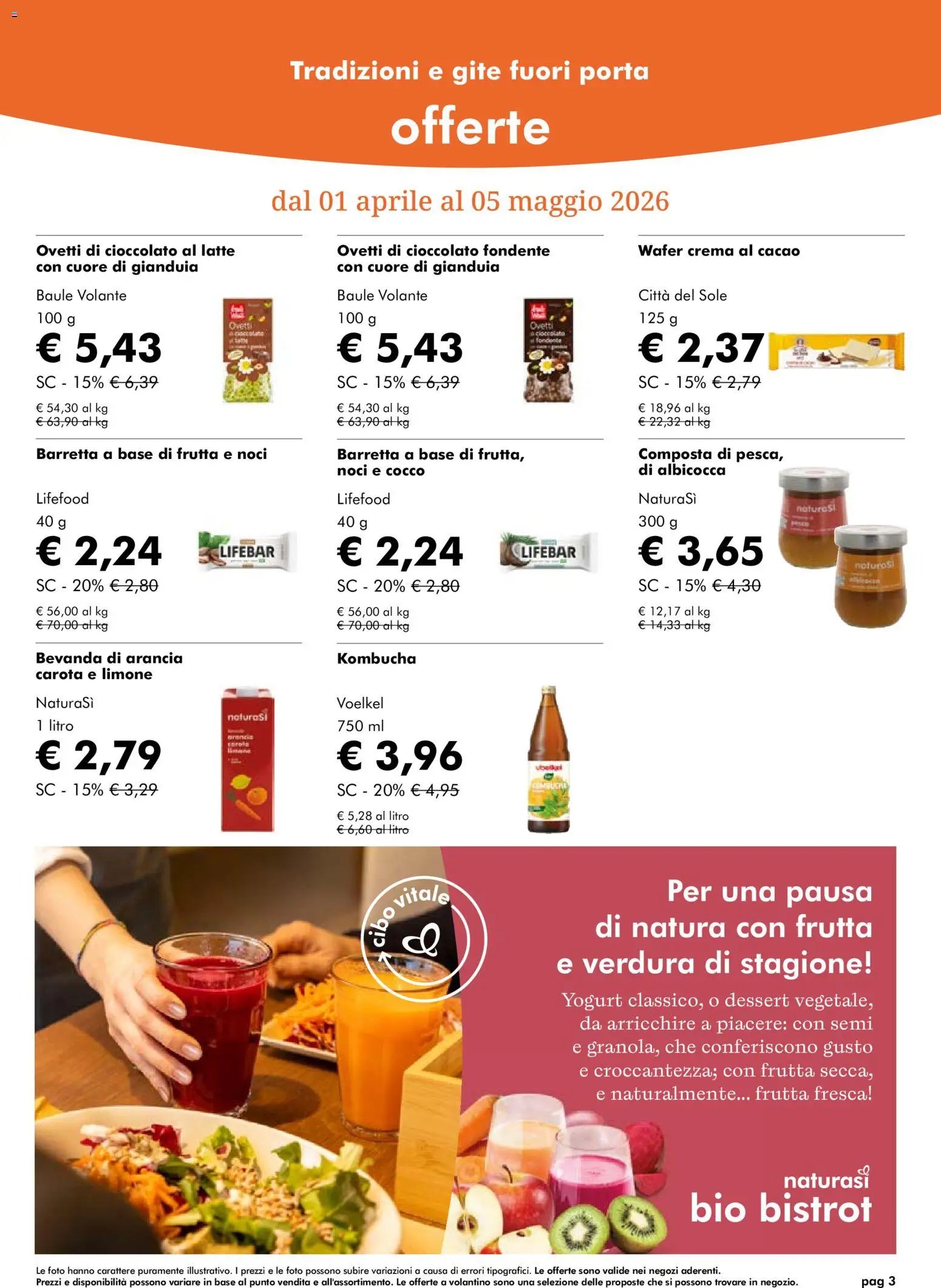 Natura Sì volantino (2026-04-01 - 2026-05-05)