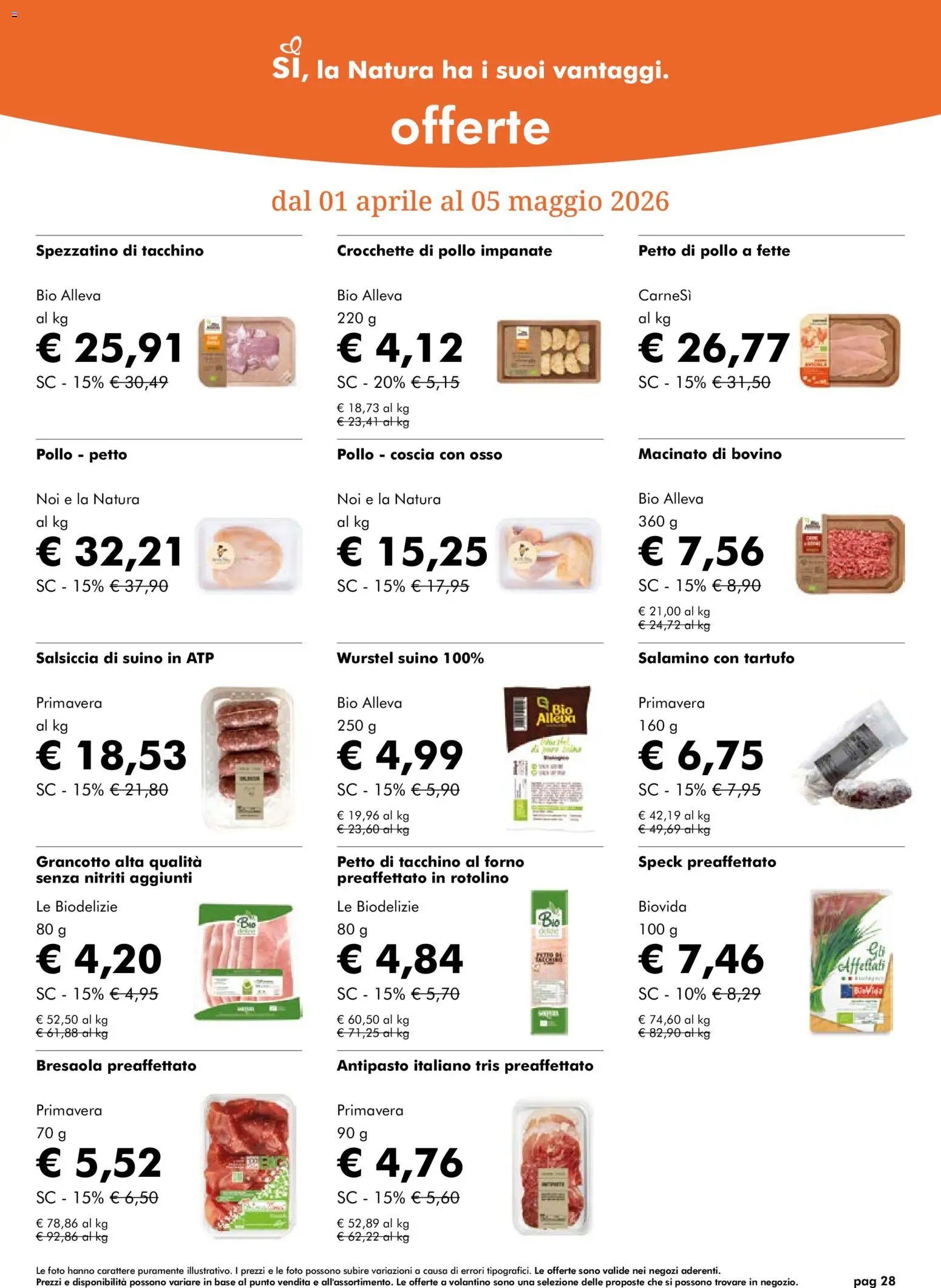 Natura Sì volantino (2026-04-01 - 2026-05-05)