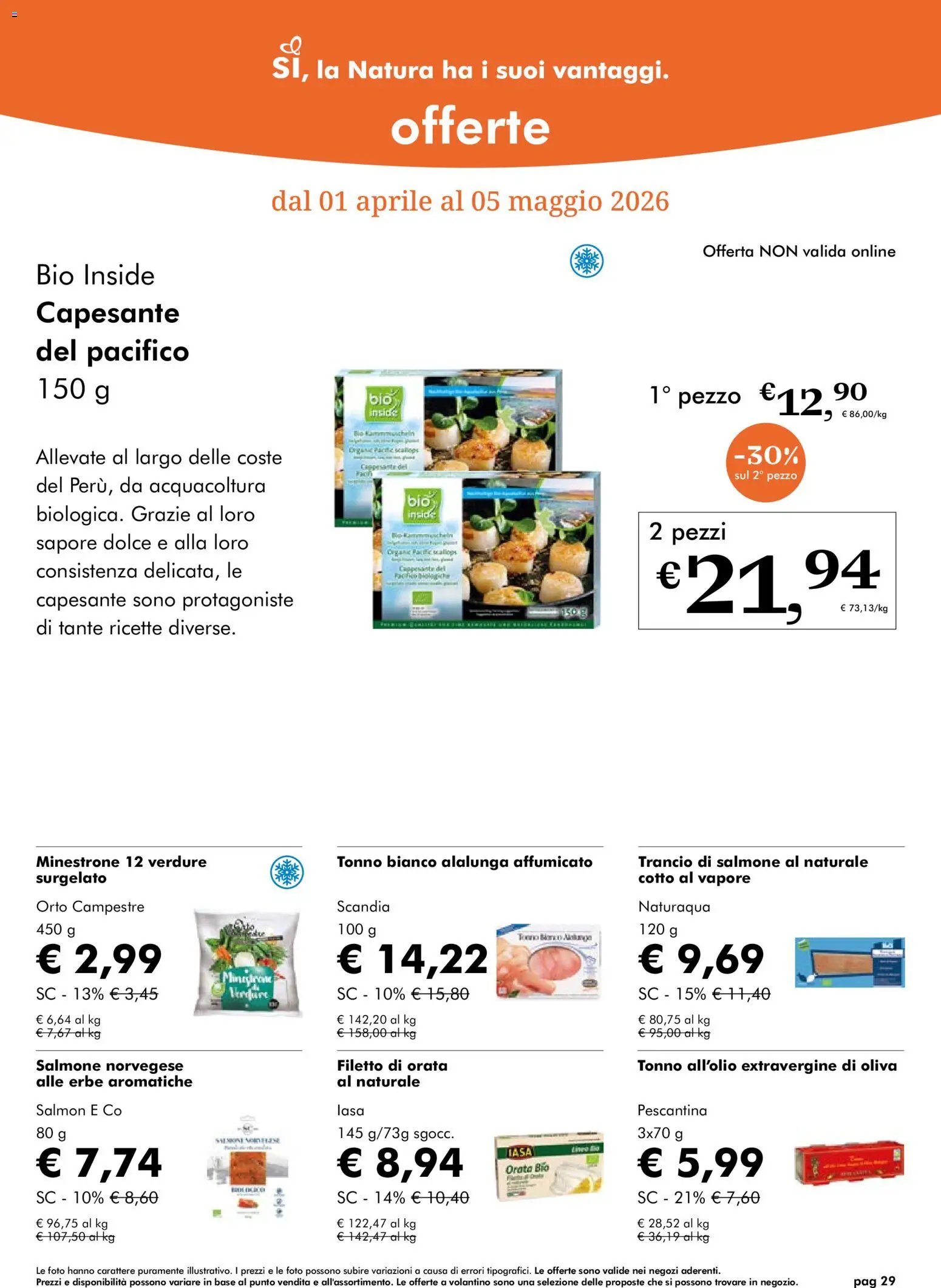 Natura Sì volantino (2026-04-01 - 2026-05-05)