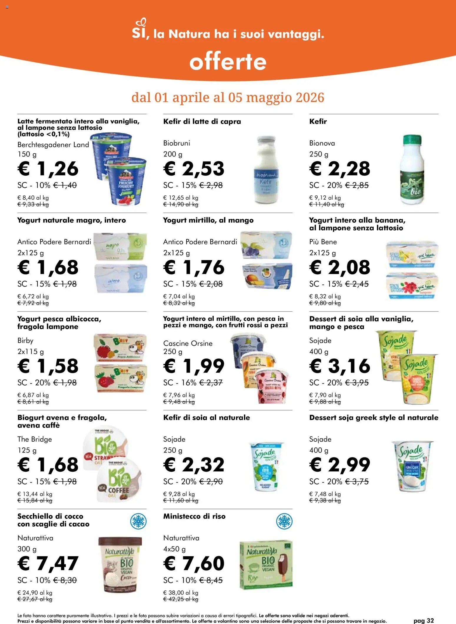 Natura Sì volantino (2026-04-01 - 2026-05-05)