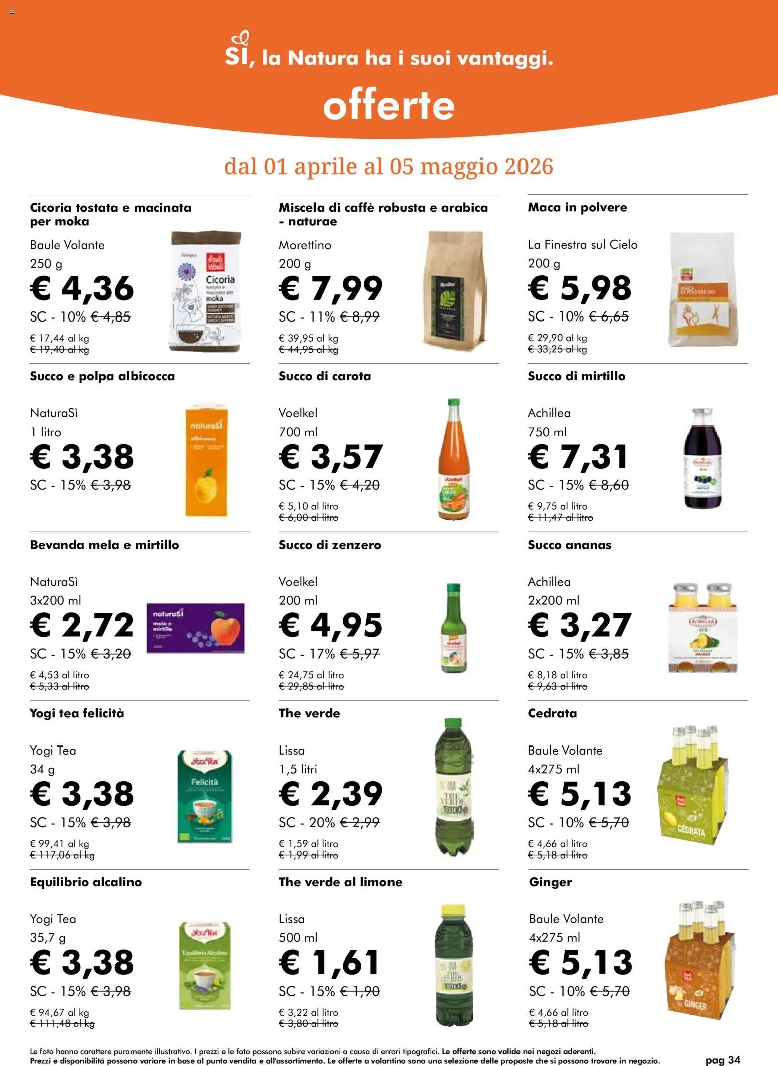 Natura Sì volantino (2026-04-01 - 2026-05-05)
