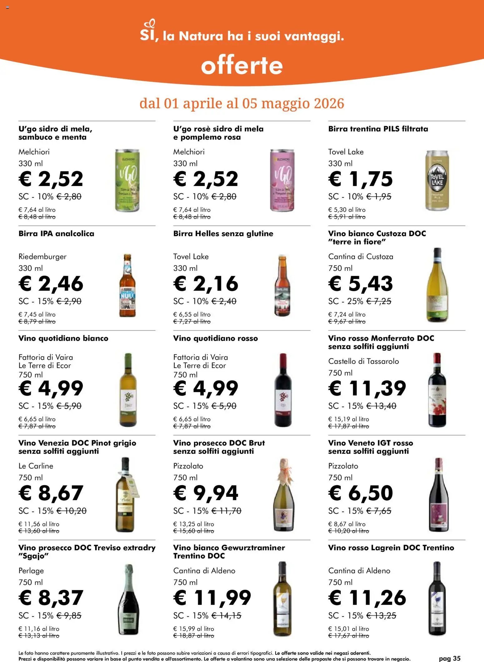 Natura Sì volantino (2026-04-01 - 2026-05-05)