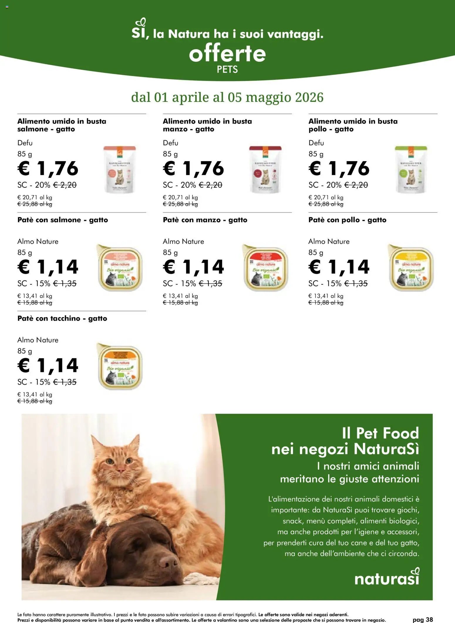 Natura Sì volantino (2026-04-01 - 2026-05-05)
