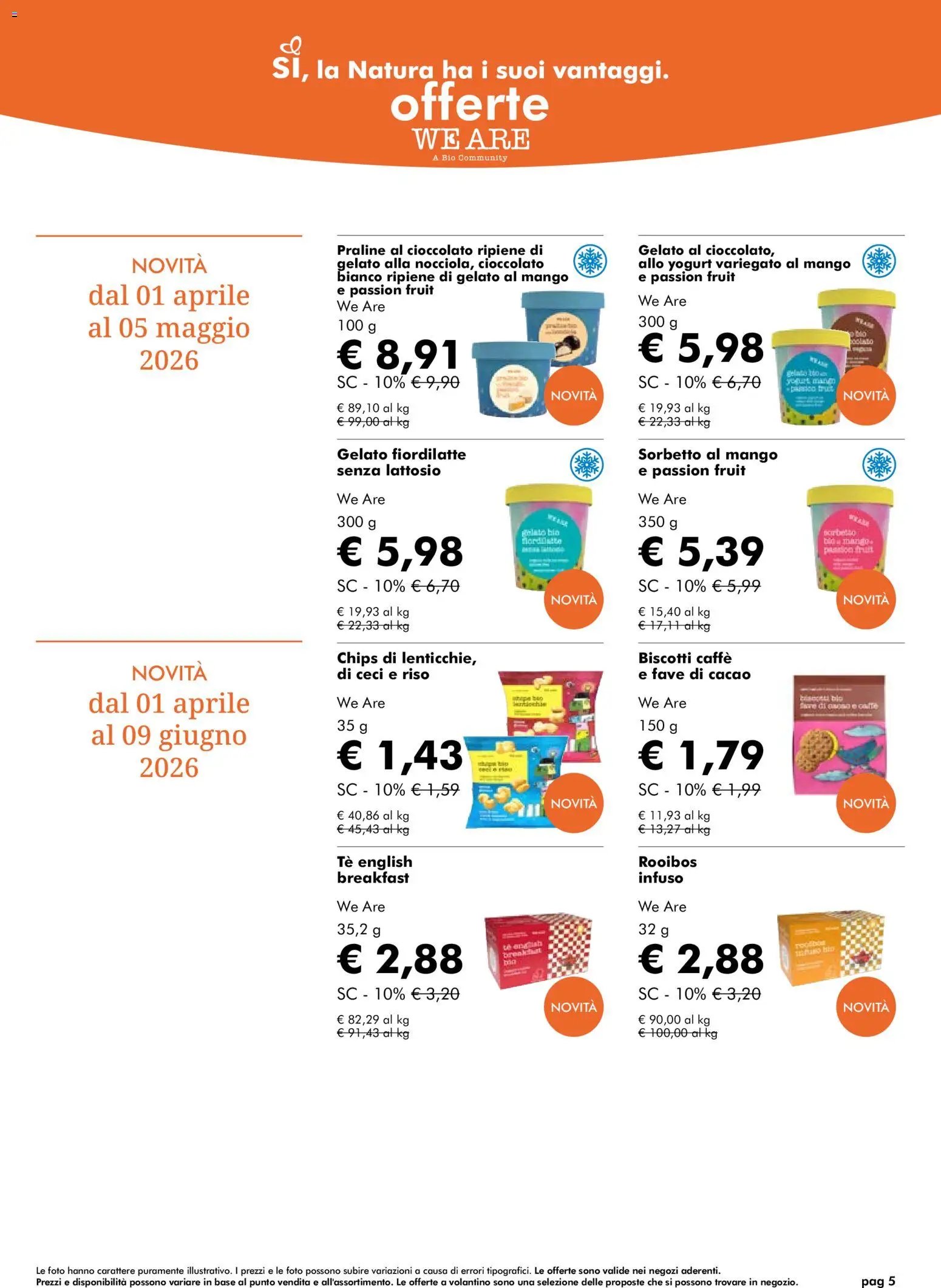 Natura Sì volantino (2026-04-01 - 2026-05-05)