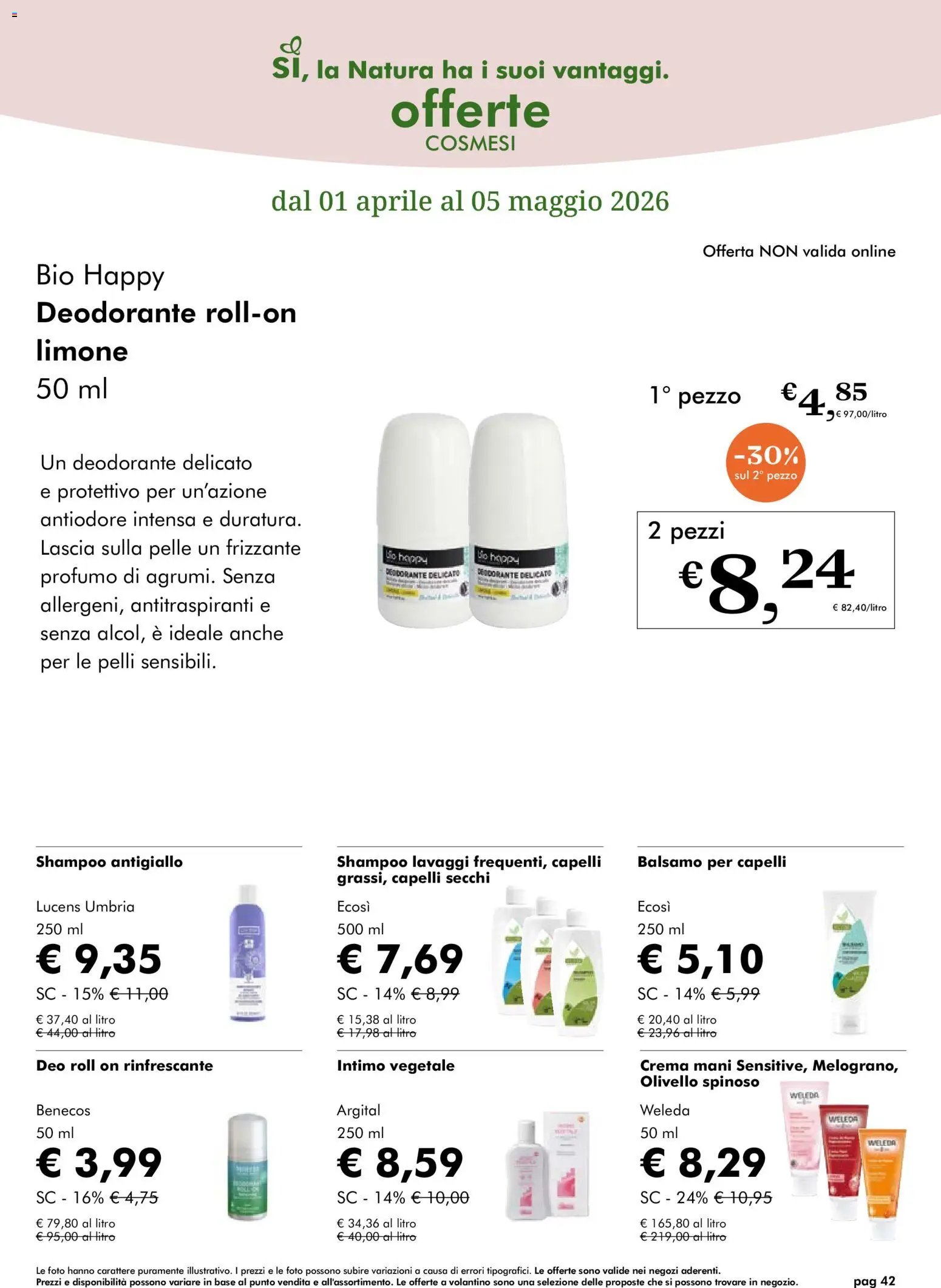 Natura Sì volantino (2026-04-01 - 2026-05-05)