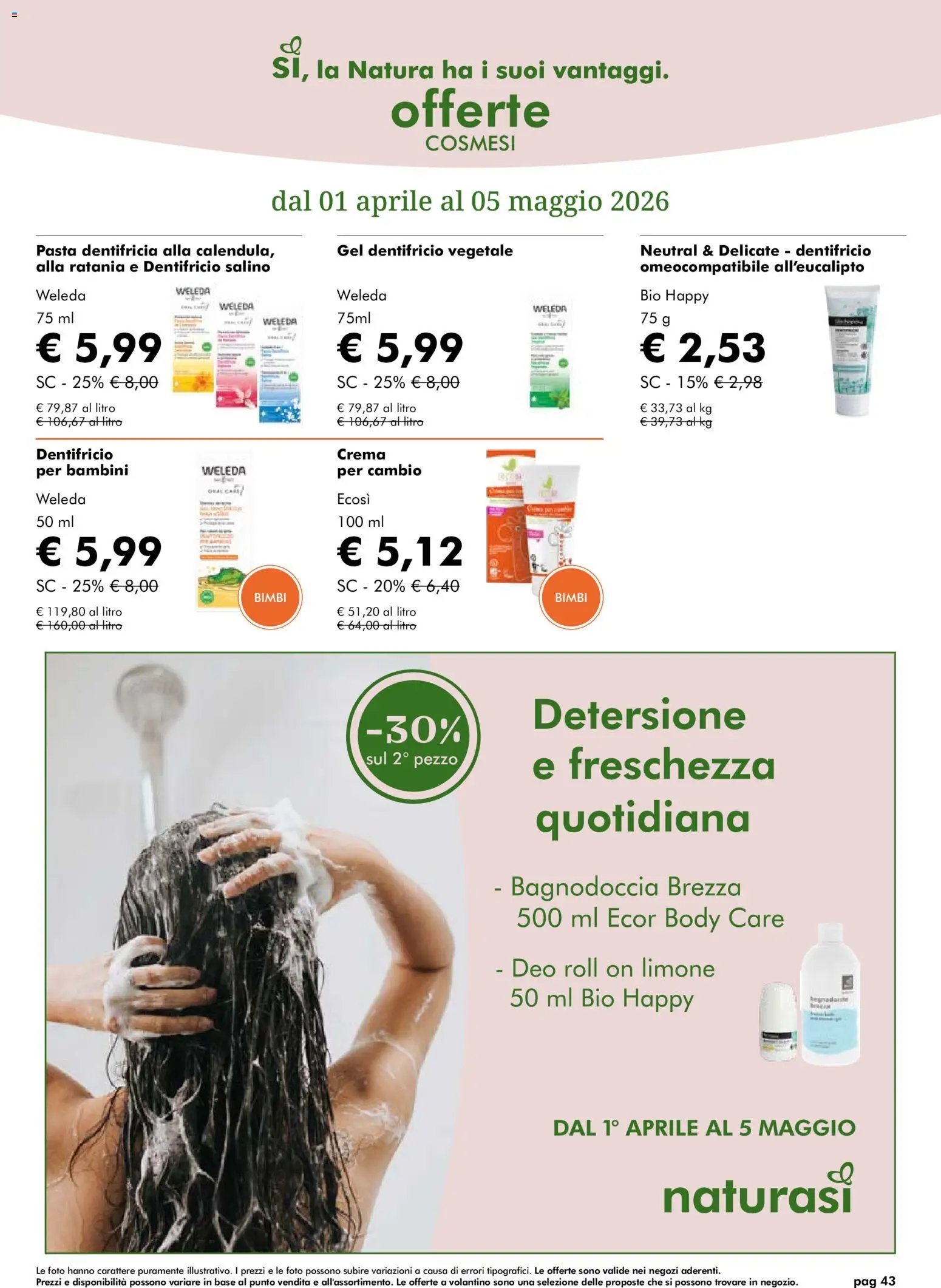 Natura Sì volantino (2026-04-01 - 2026-05-05)
