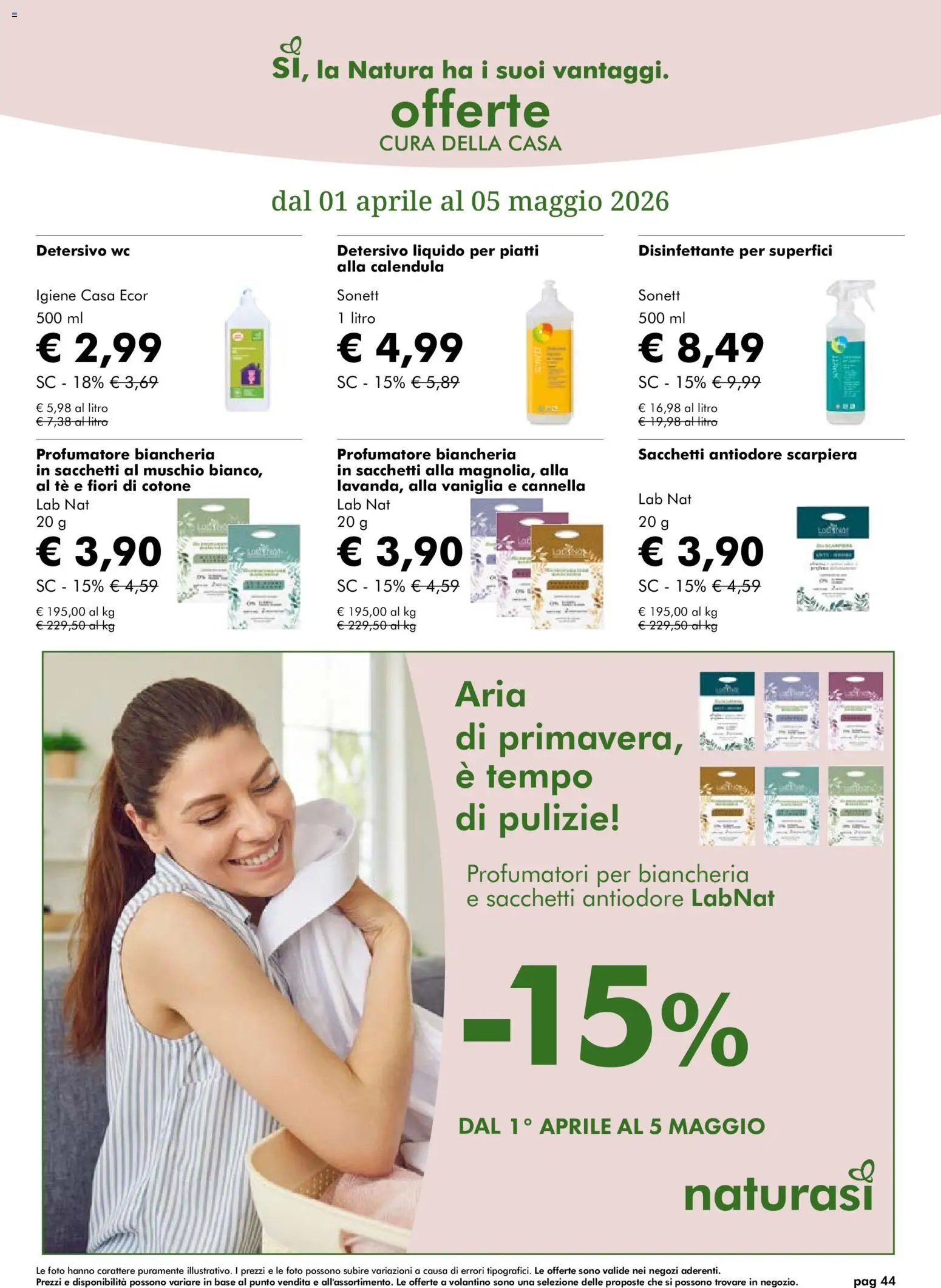 Natura Sì volantino (2026-04-01 - 2026-05-05)