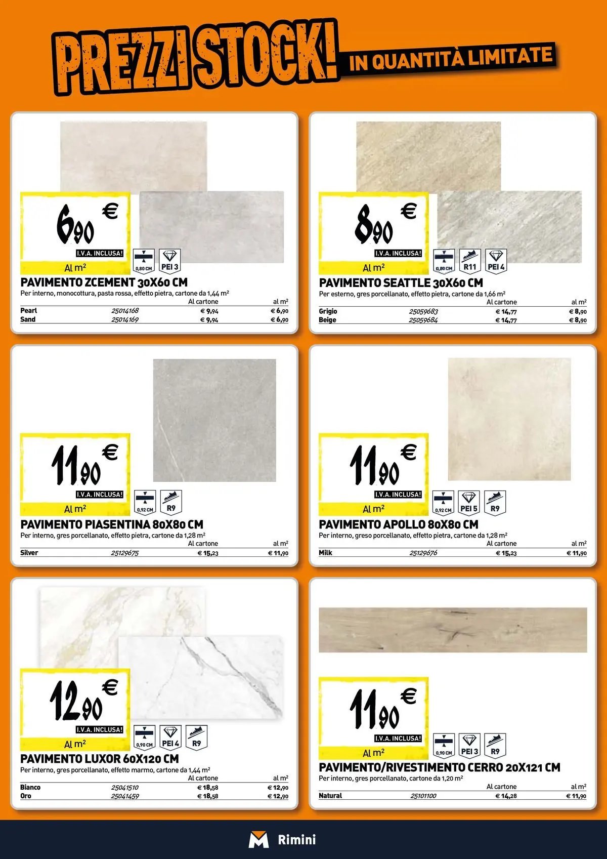 TECNOMAT - Straordinari prezzi stock!