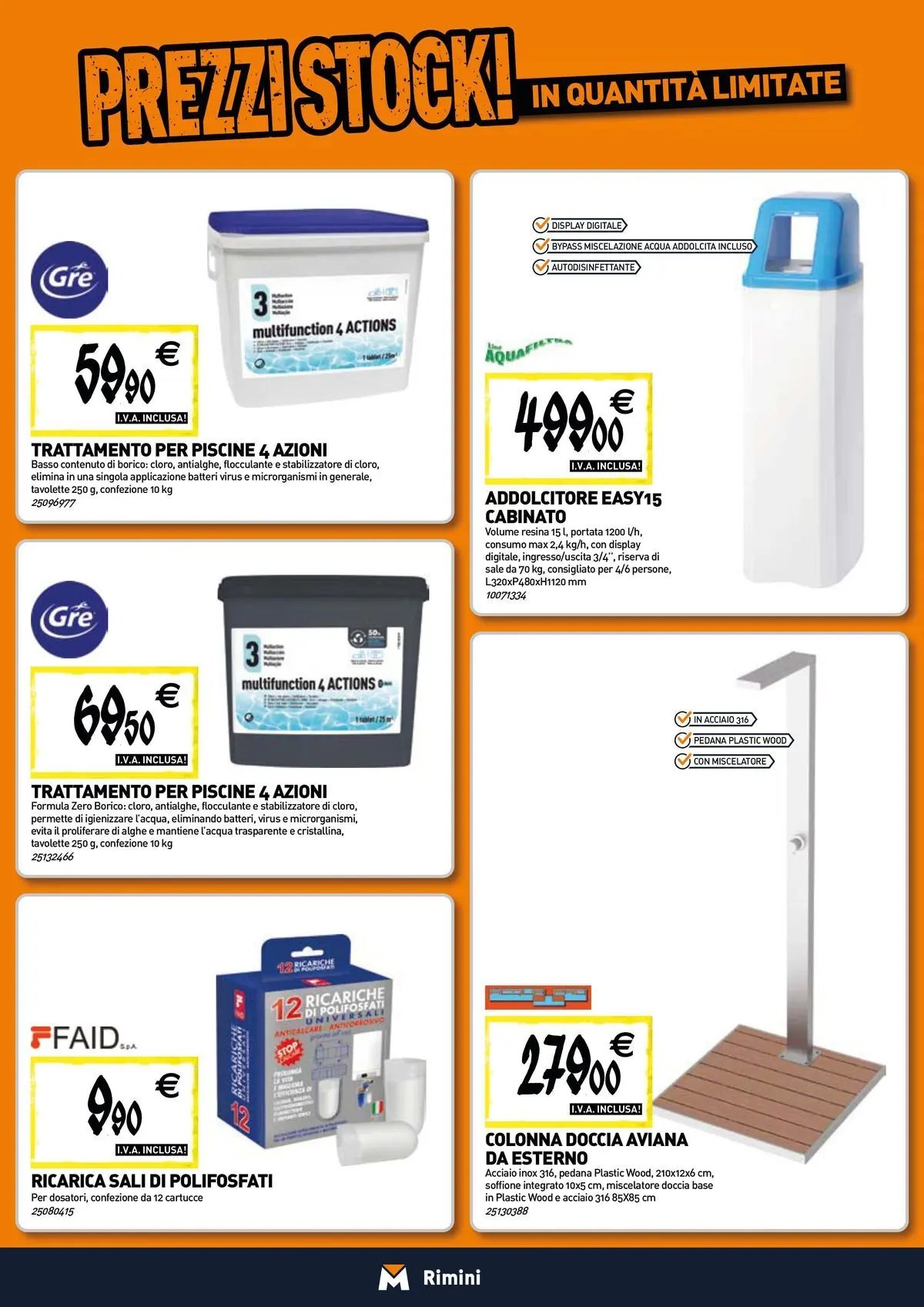 TECNOMAT - Straordinari prezzi stock!