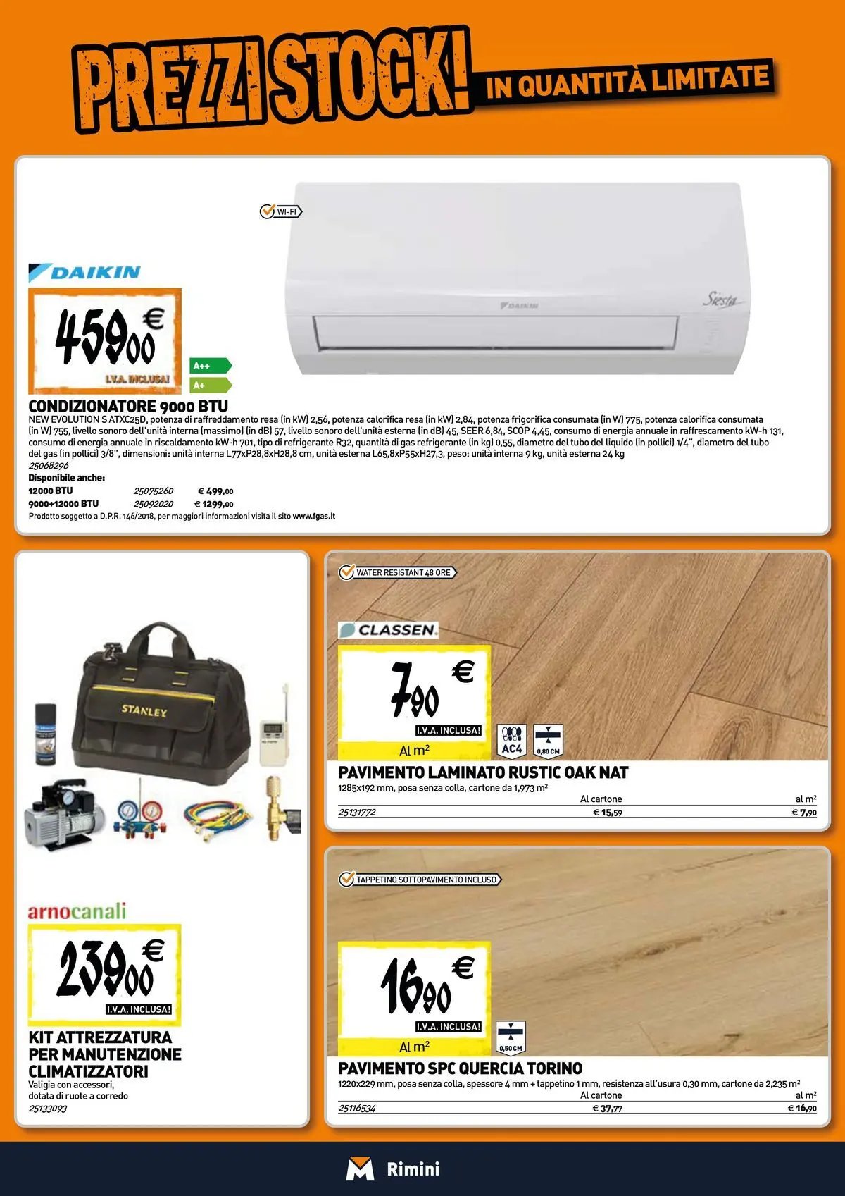 TECNOMAT - Straordinari prezzi stock!