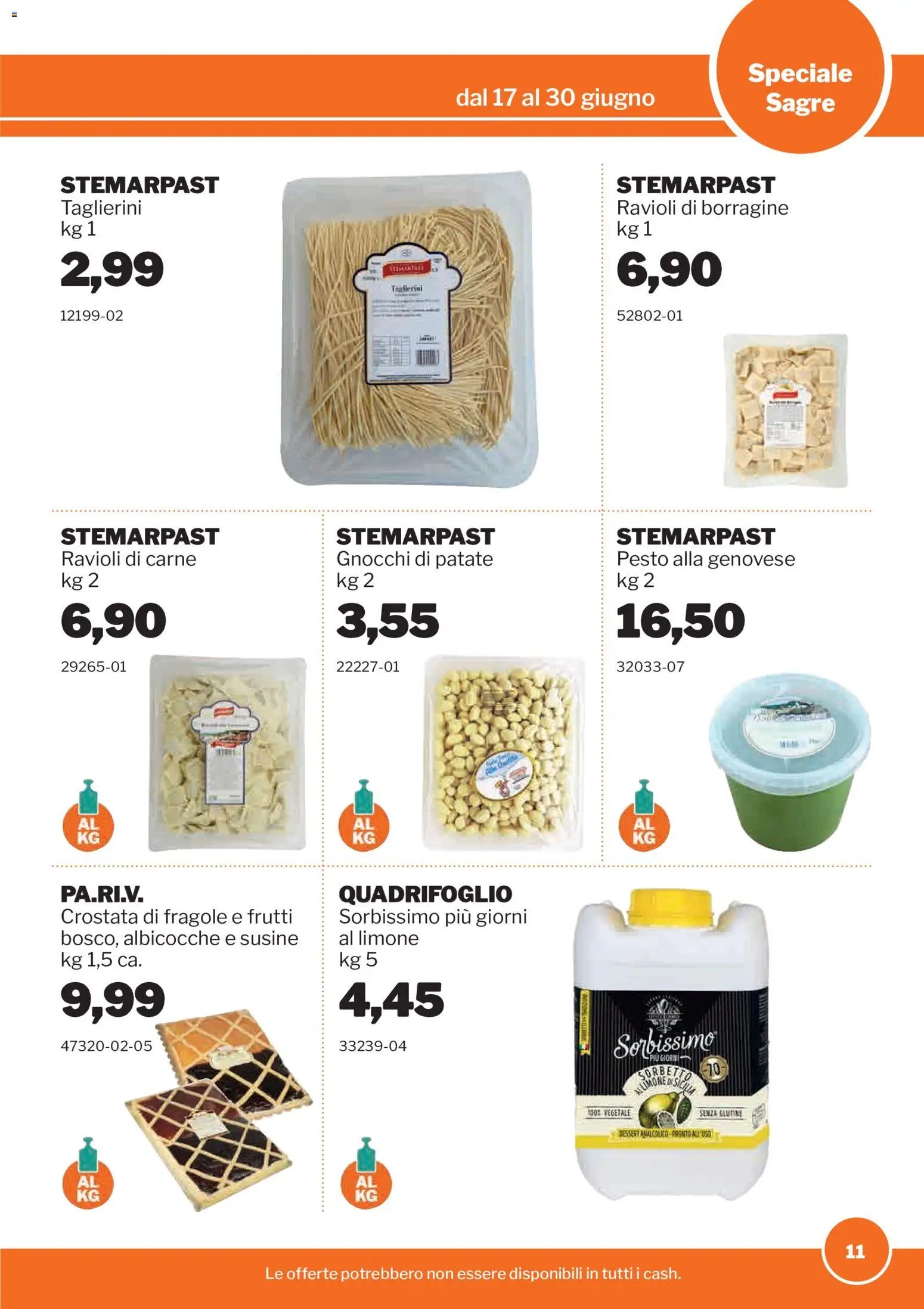Sogegross volantino Sagre
