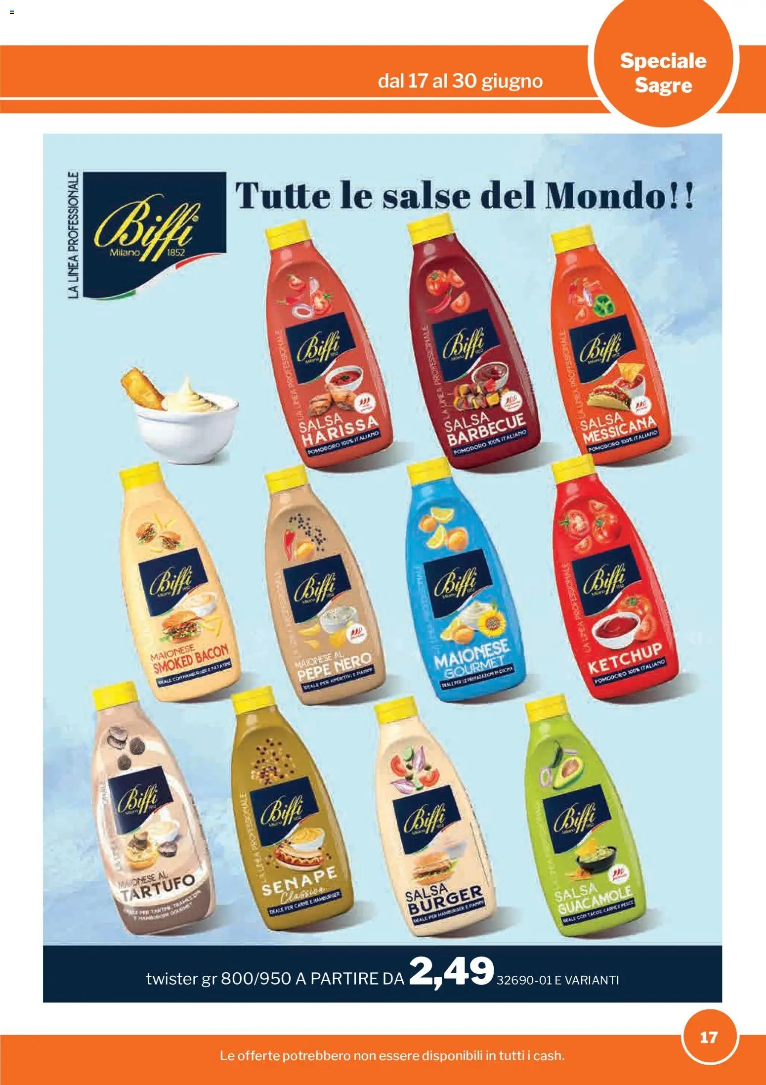 Sogegross volantino Sagre