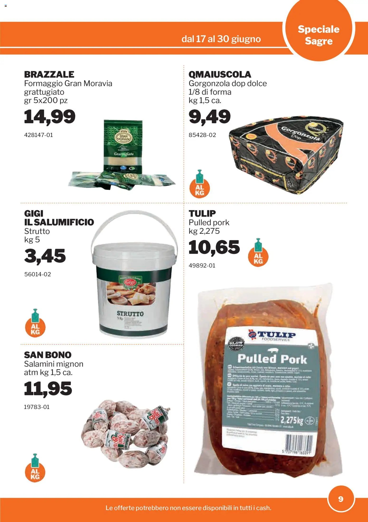 Sogegross volantino Sagre