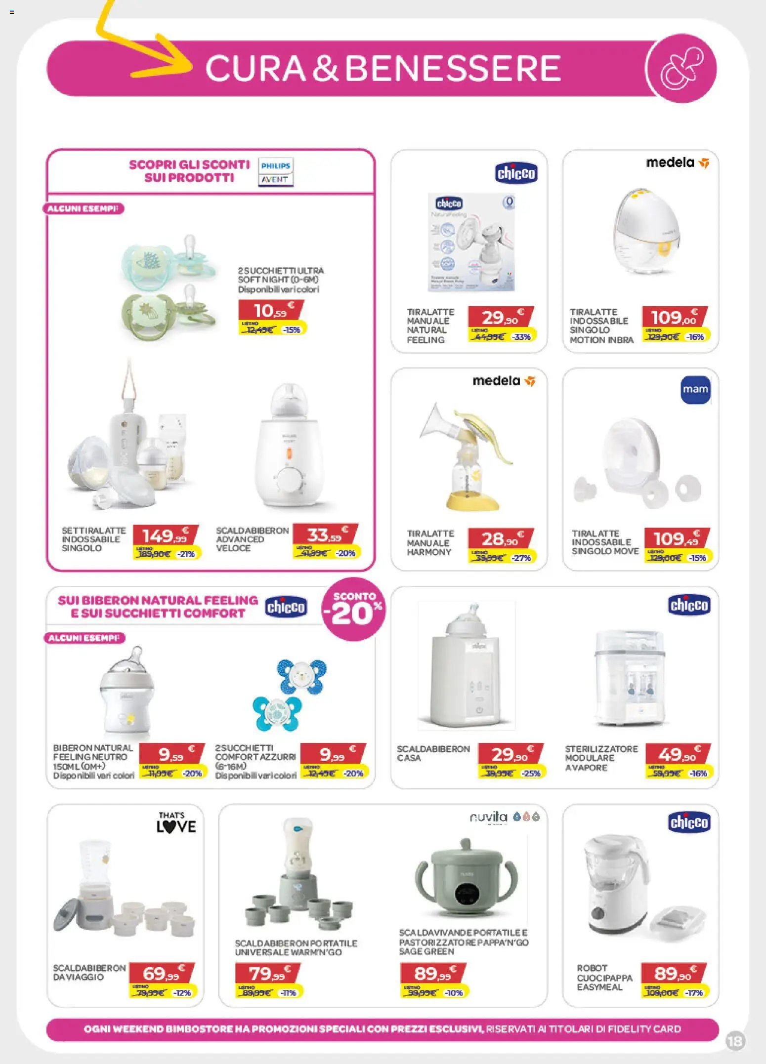 Bimbo store volantino Massafra e Gioia