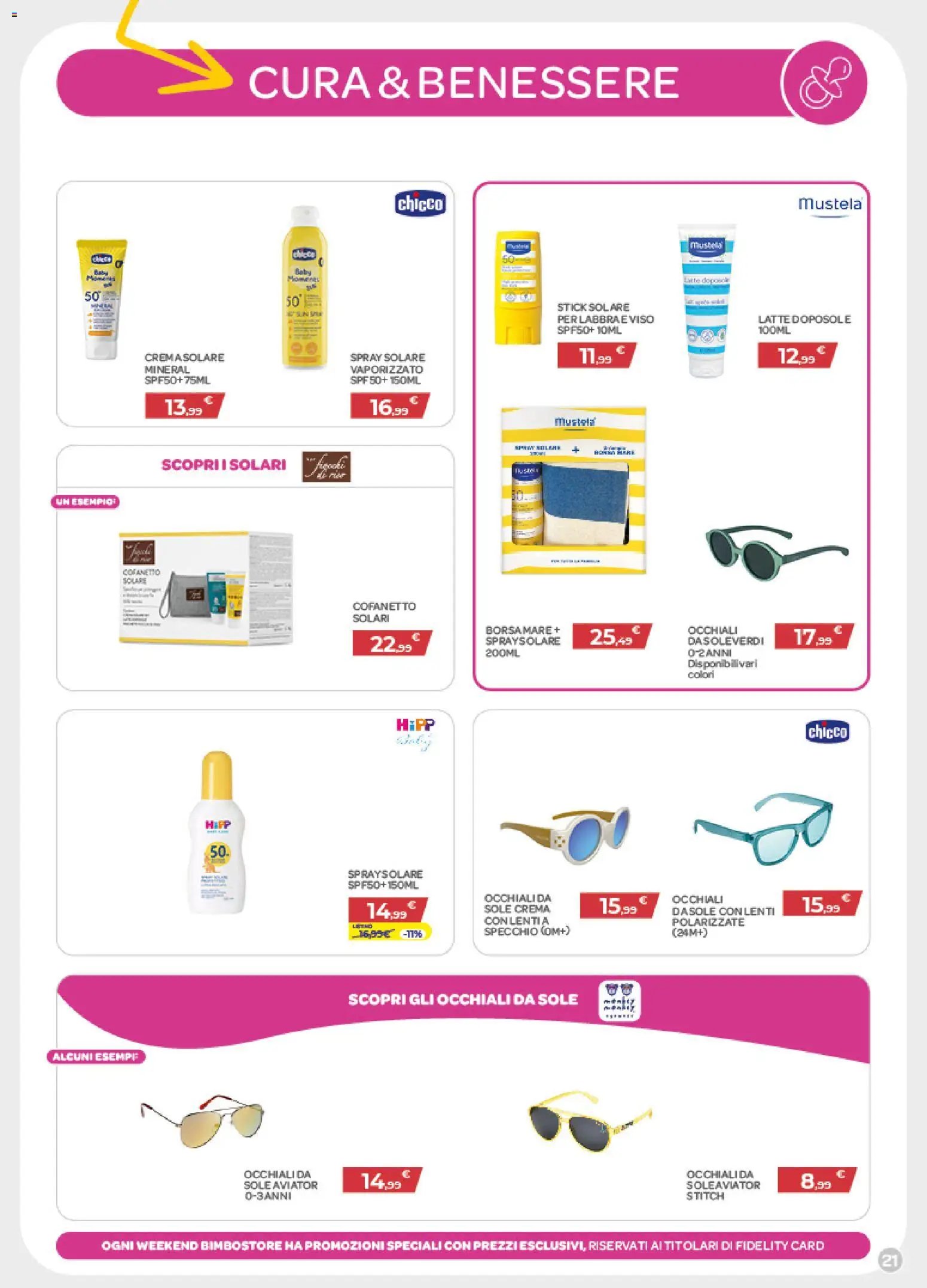 Bimbo store volantino Massafra e Gioia