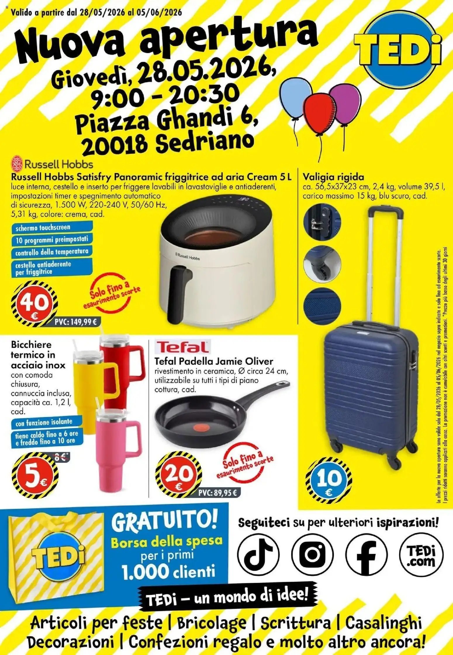 TEDi - TEDi volantino fino al 30.05.2026