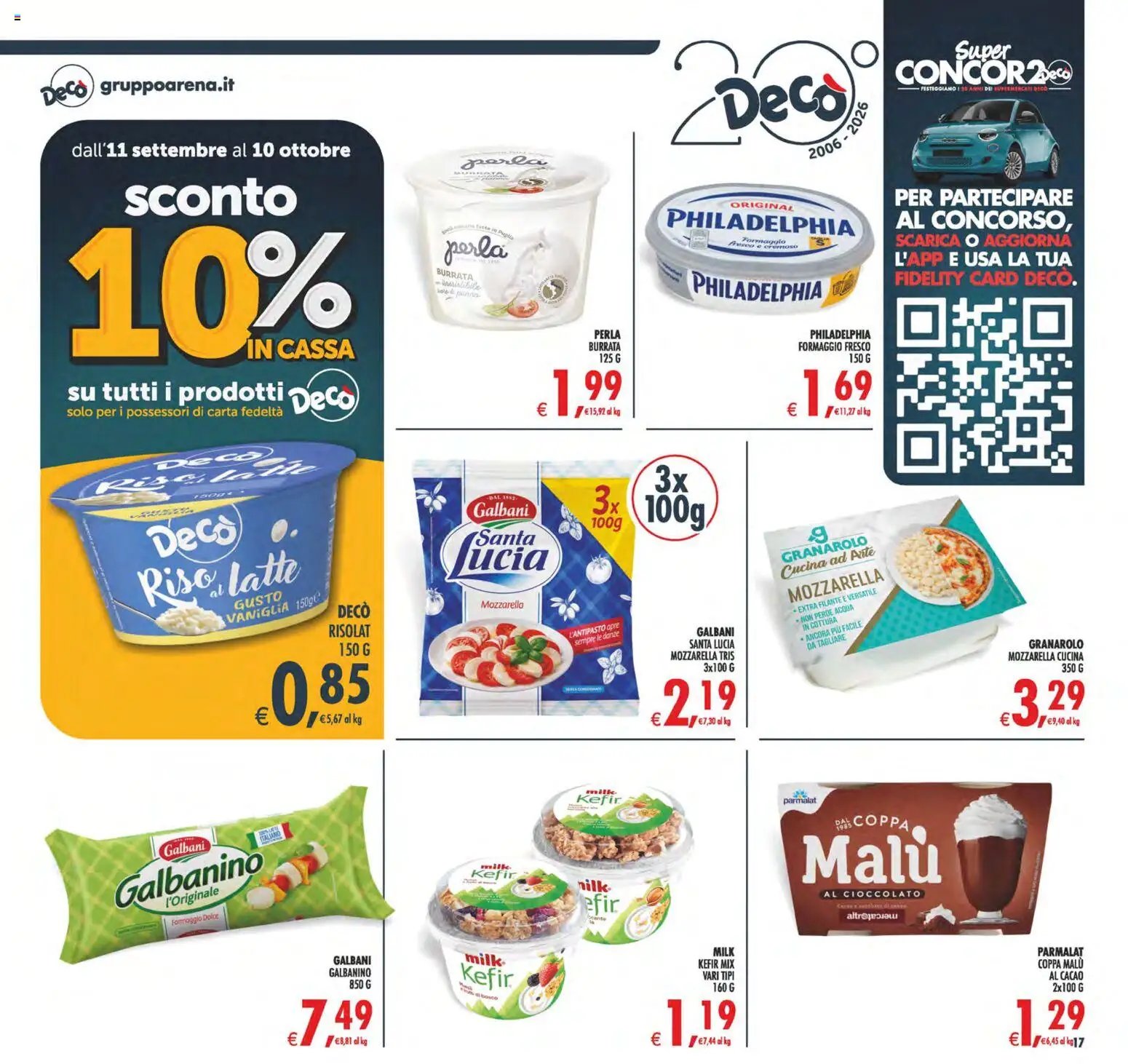 Decò volantino Maxistore, Supermercati Lipari