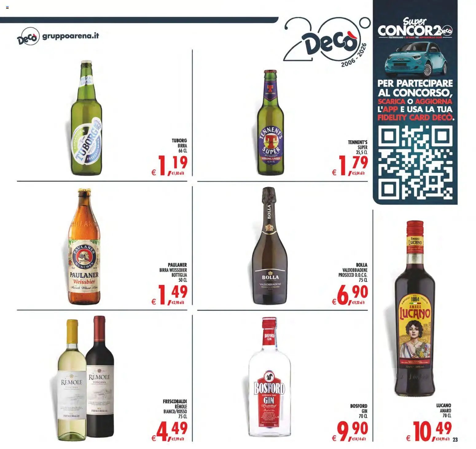 Decò volantino Maxistore, Supermercati Lipari