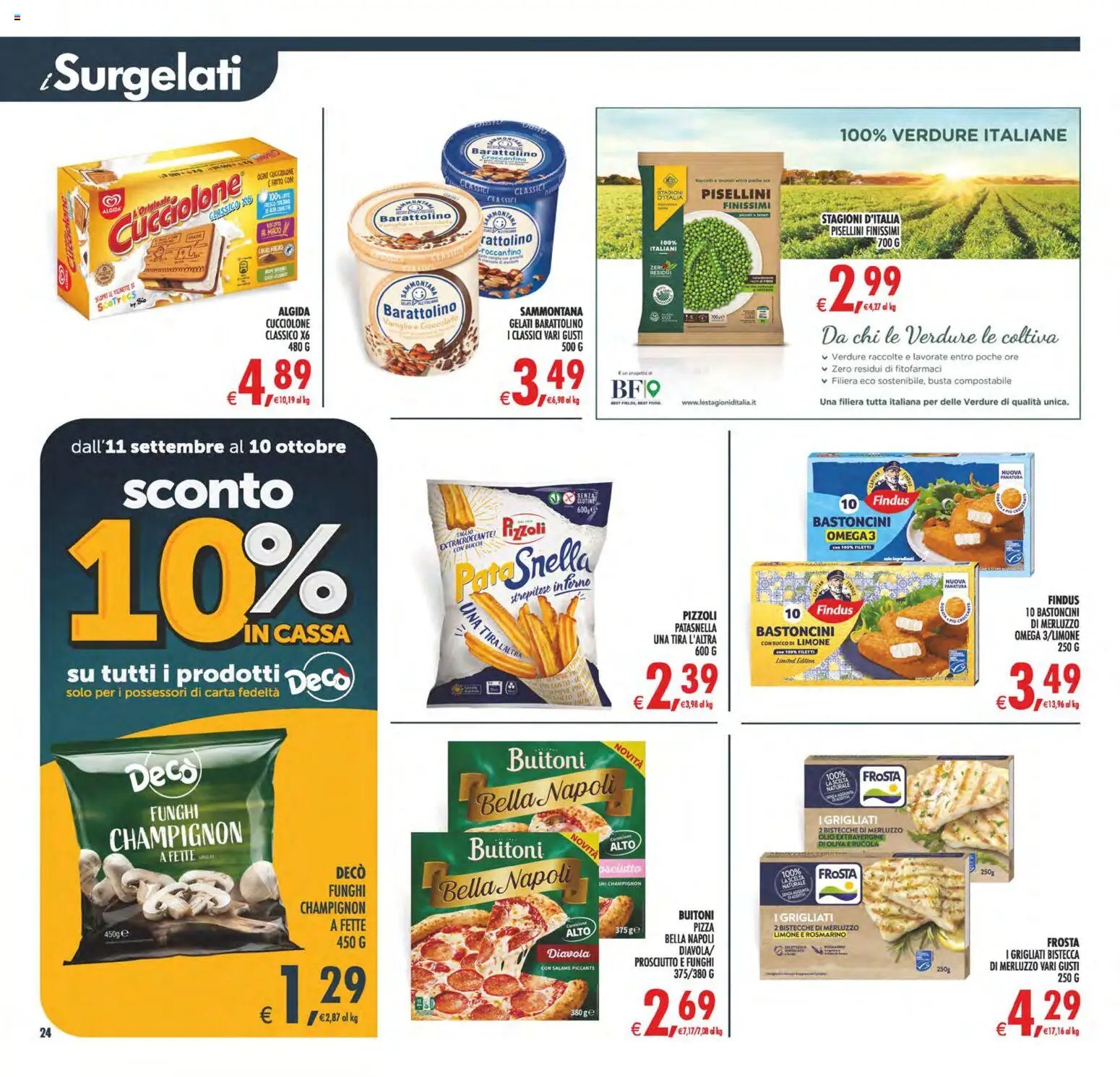 Decò volantino Maxistore, Supermercati Lipari