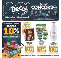Decò volantino Maxistore, Supermercati Lipari