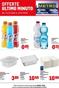Metro volantino Offerte ultimo minuto