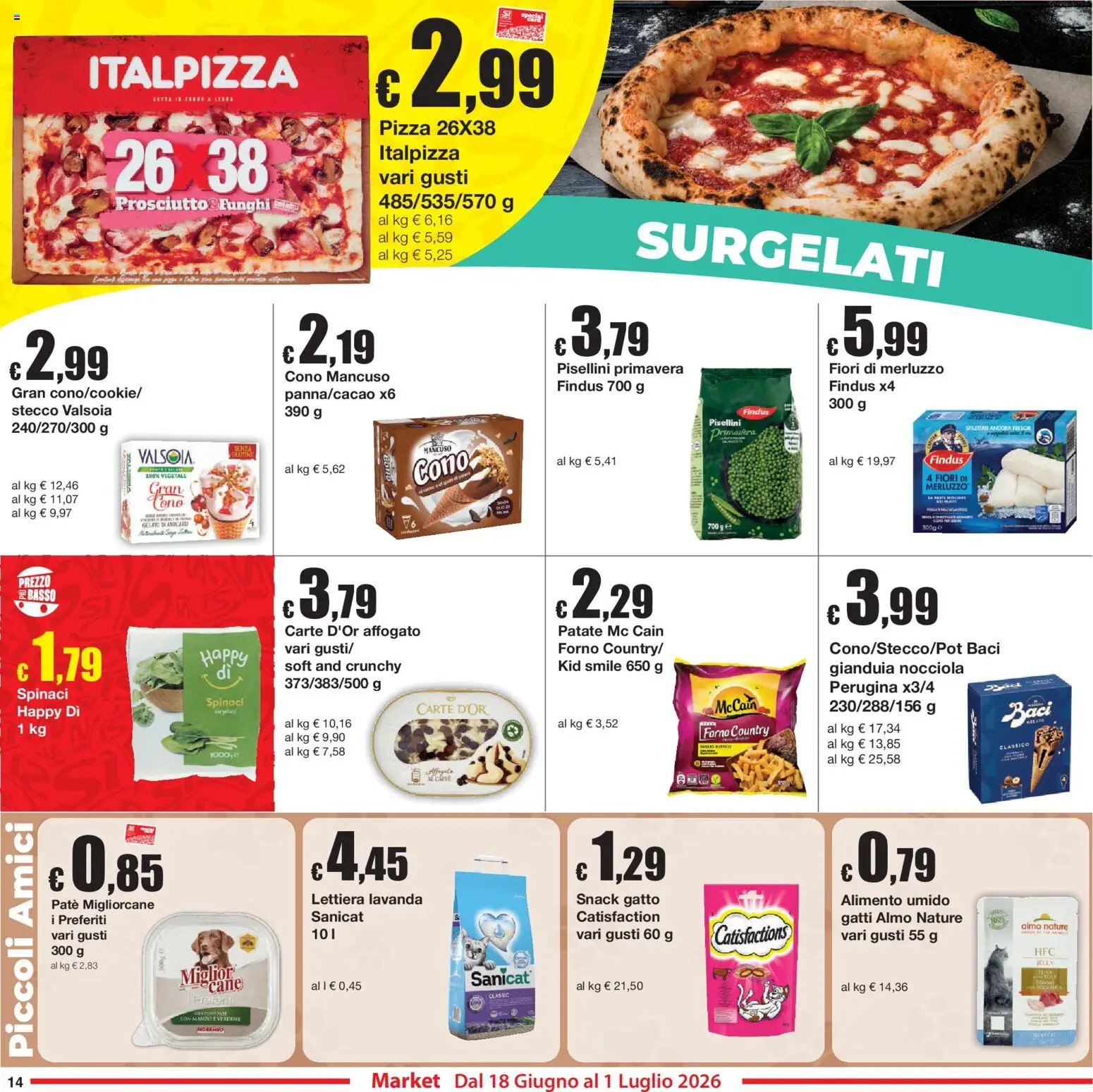 Sì con Te volantino Market