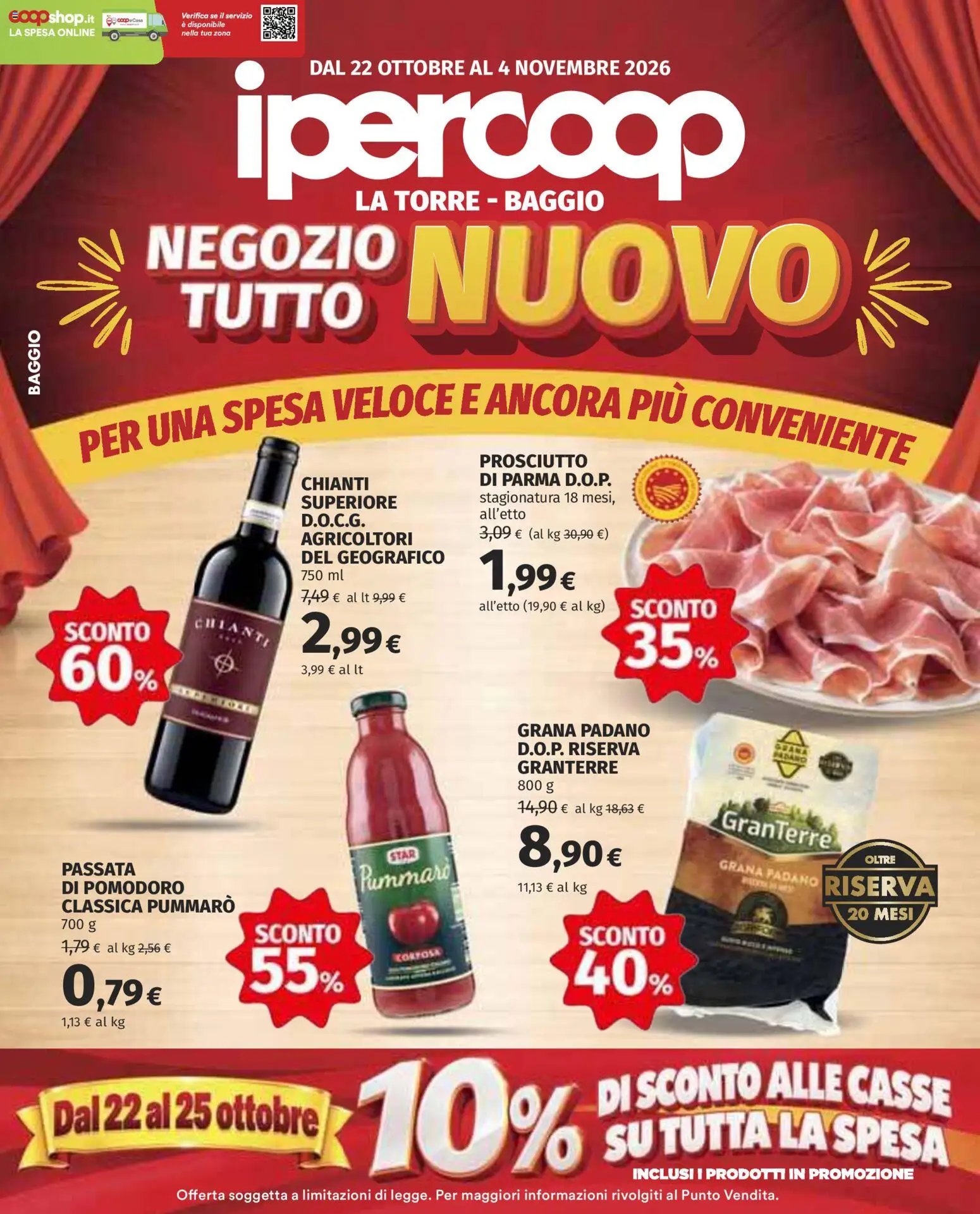 Ipercoop volantino Extra offerte