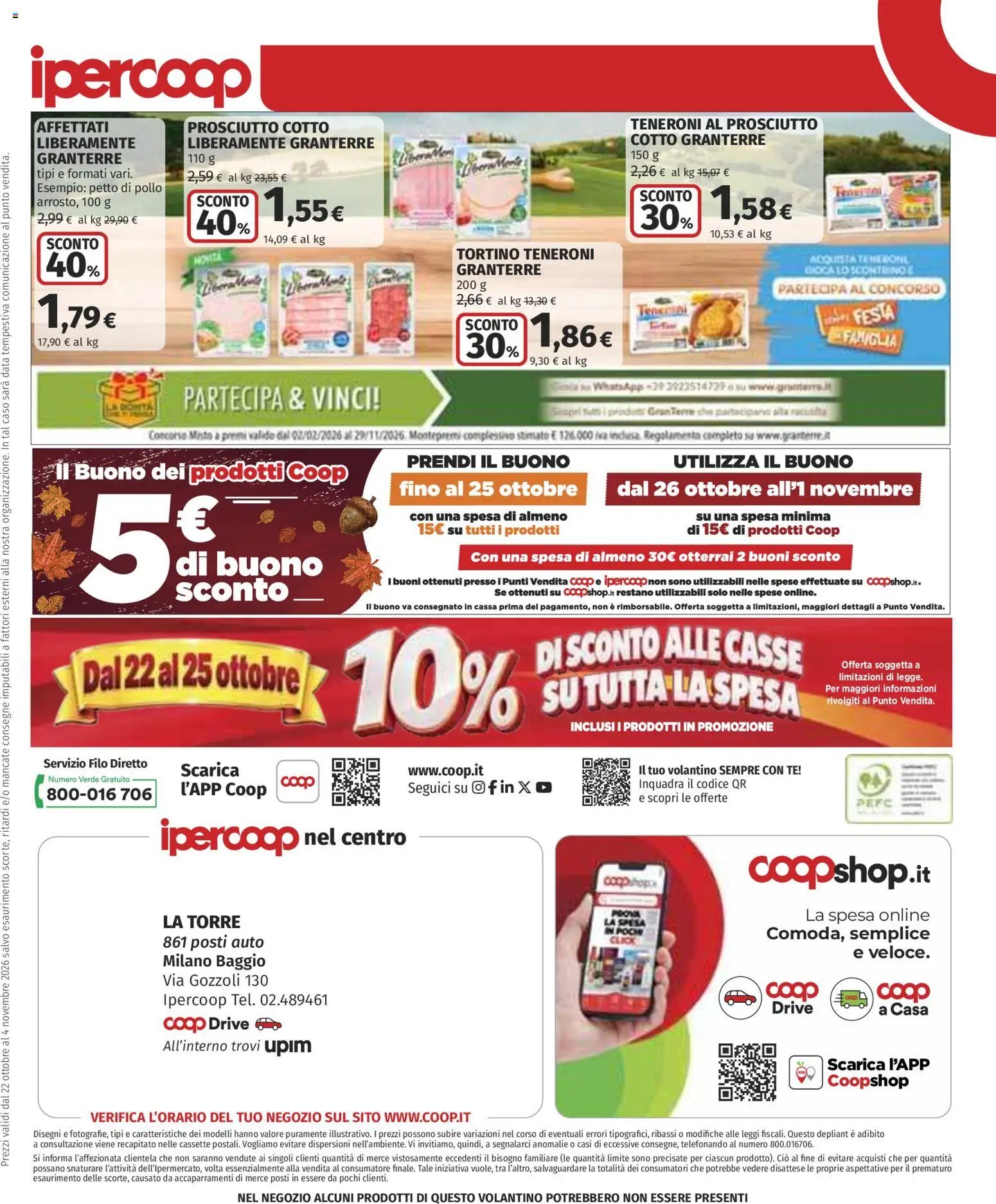 Ipercoop volantino Extra offerte