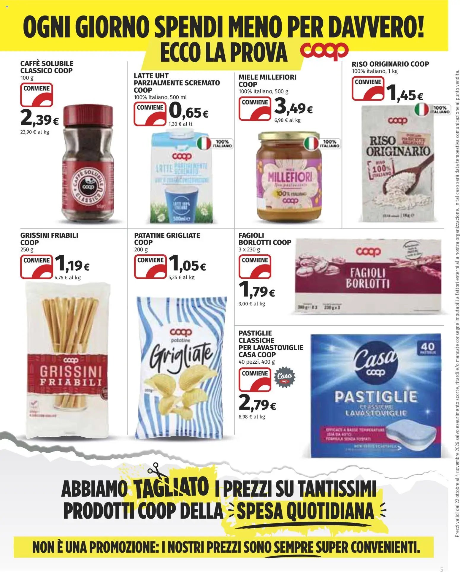 Ipercoop volantino Extra offerte