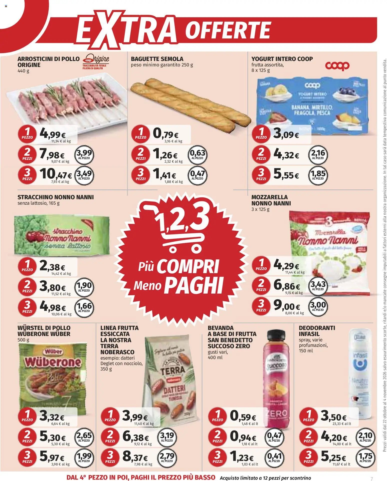Ipercoop volantino Extra offerte