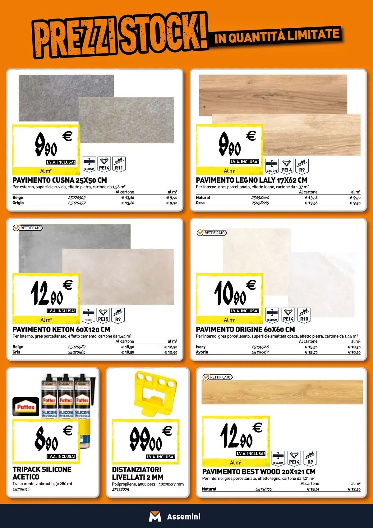 TECNOMAT - Straordinari prezzi stock!