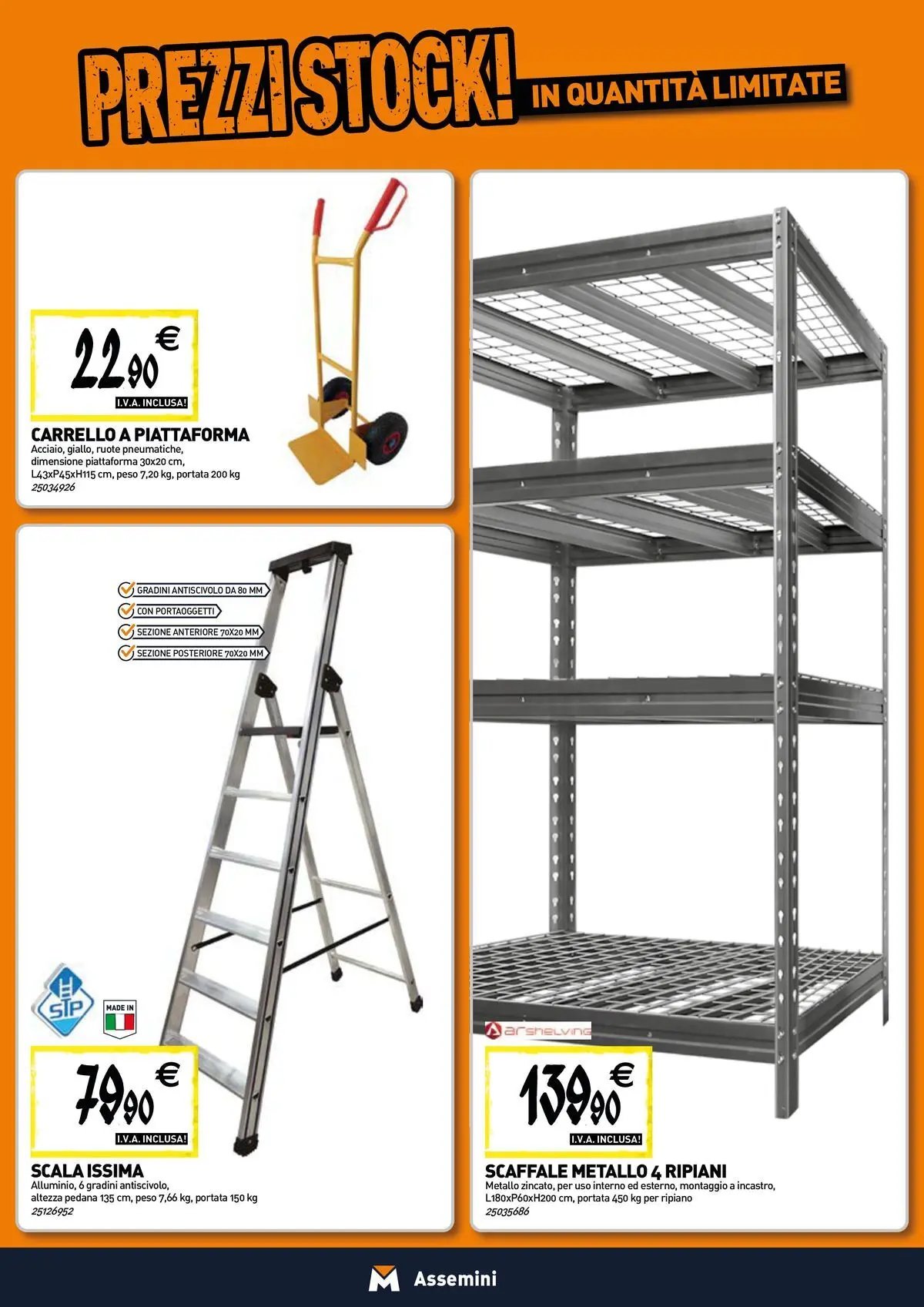 TECNOMAT - Straordinari prezzi stock!