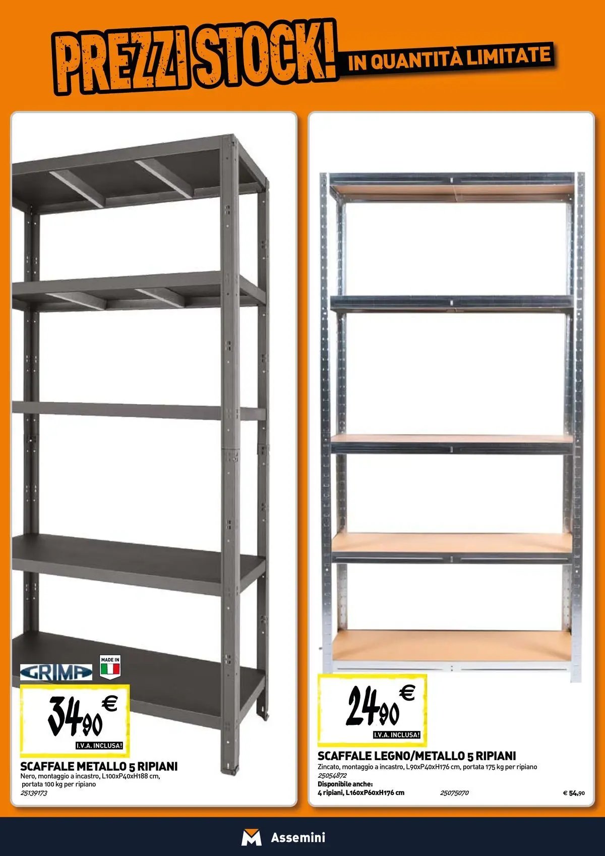 TECNOMAT - Straordinari prezzi stock!