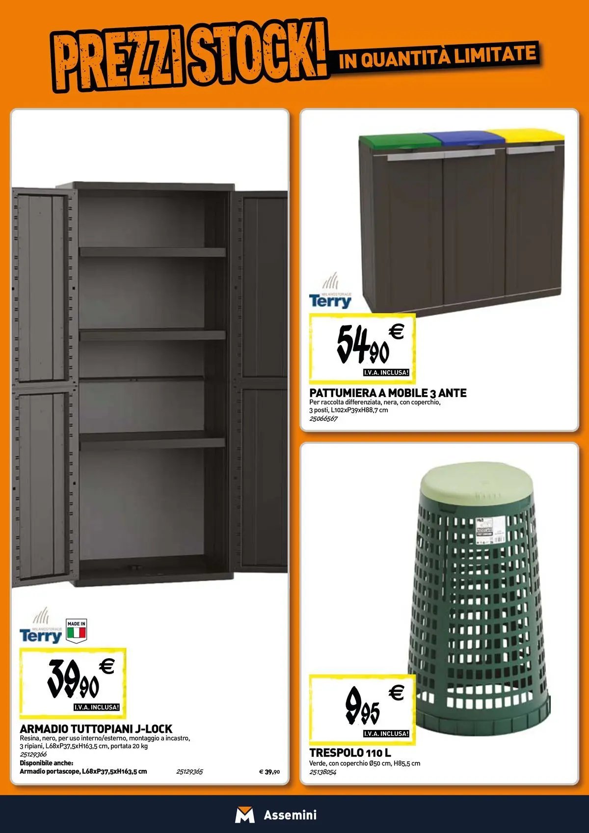 TECNOMAT - Straordinari prezzi stock!