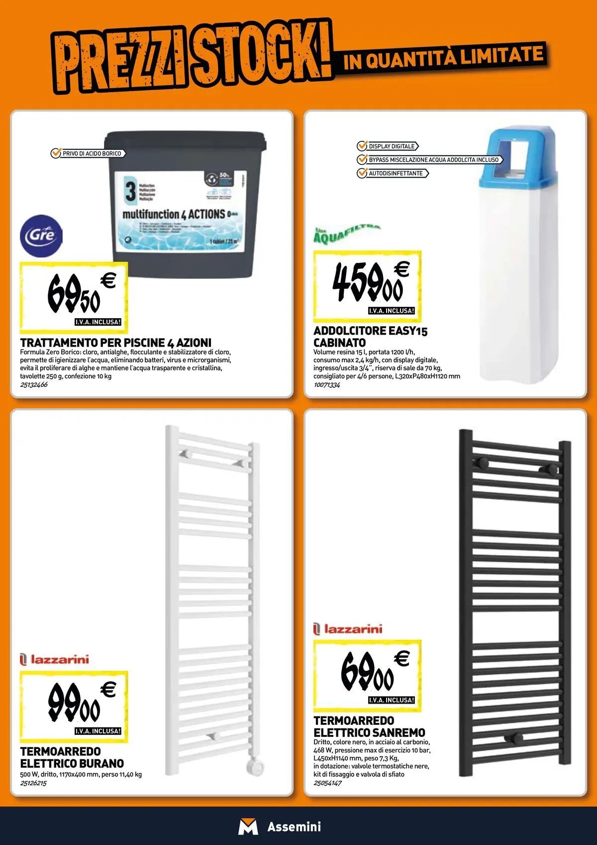 TECNOMAT - Straordinari prezzi stock!