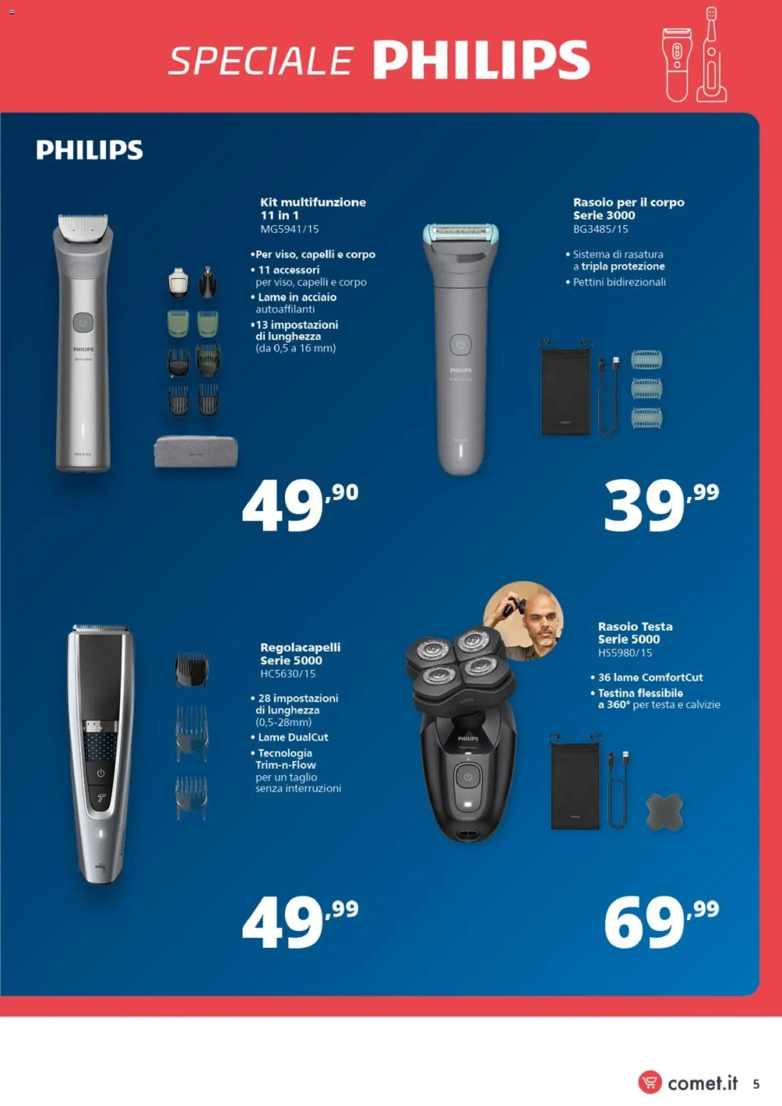 Comet volantino Philips