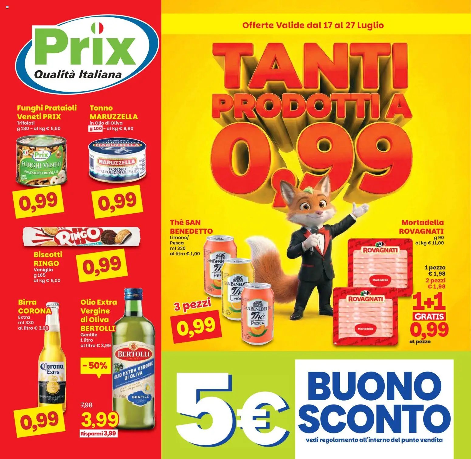 Prix volantino