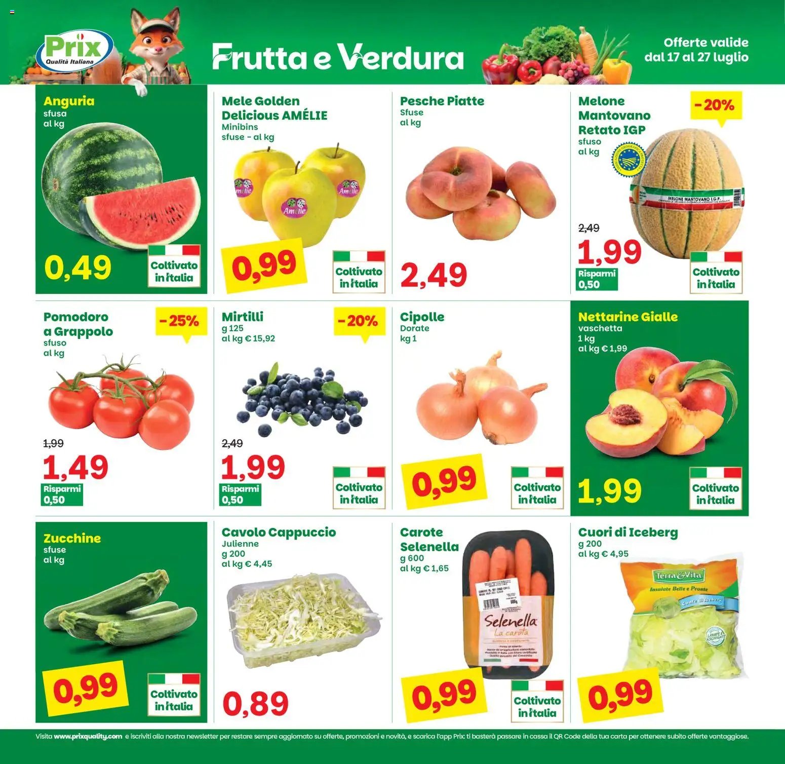 Prix volantino